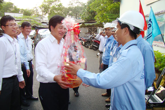 Bộ Trưởng BGTVT Hồ Nghĩa Dũng thăm và làm việc tại Portcoast 