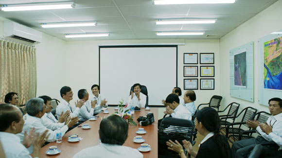 Bộ Trưởng BGTVT Hồ Nghĩa Dũng thăm và làm việc tại Portcoast 