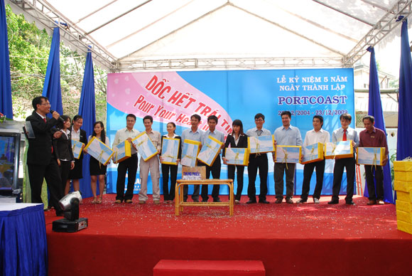 Lễ Kỷ niệm 5 năm thành lập Portcoast 