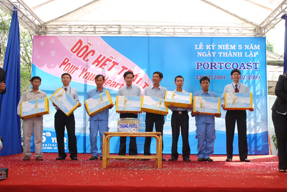 Lễ Kỷ niệm 5 năm thành lập Portcoast 