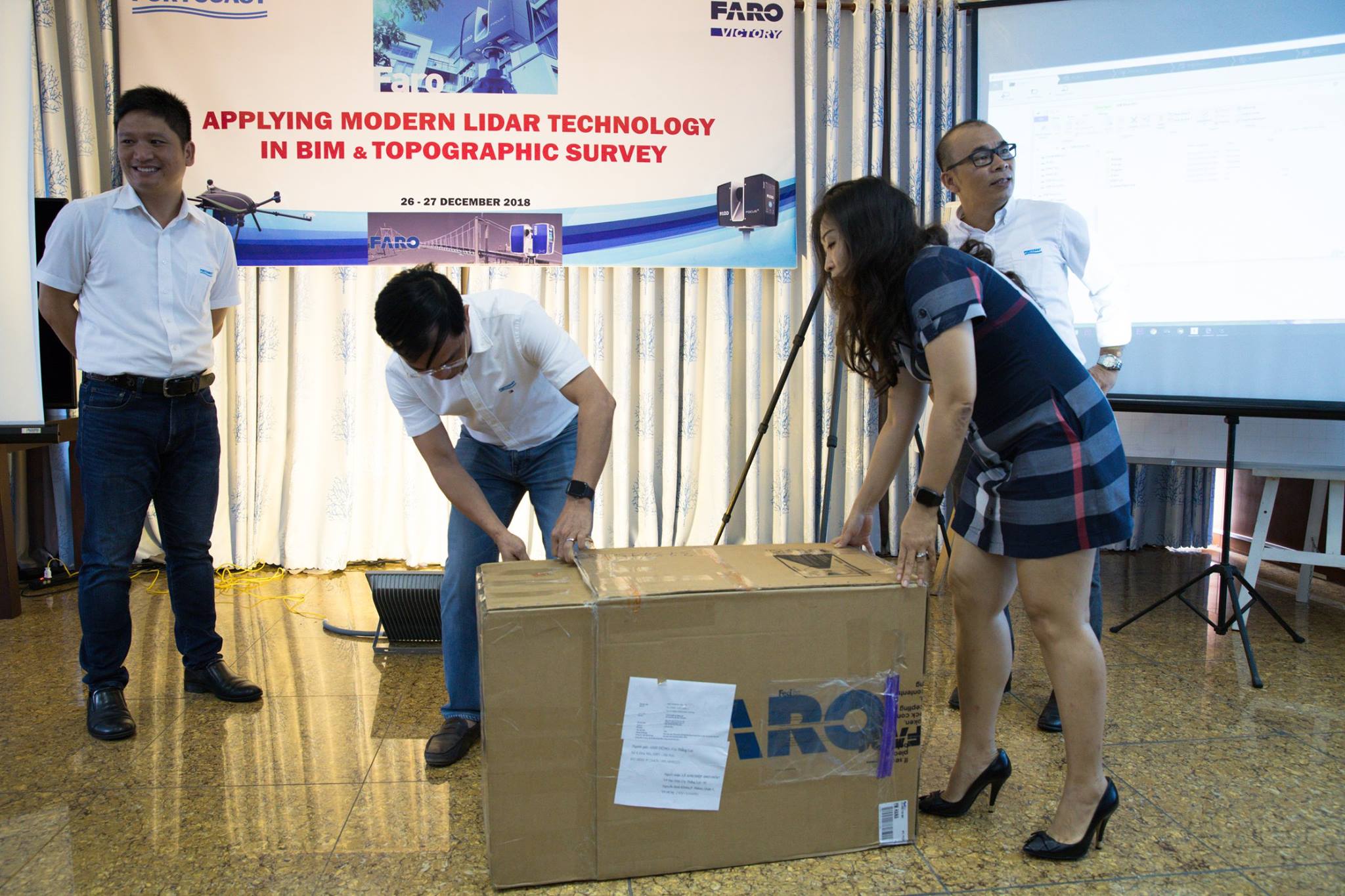 Buổi đào tạo về ứng dụng Công nghệ LIDAR trong khảo sát