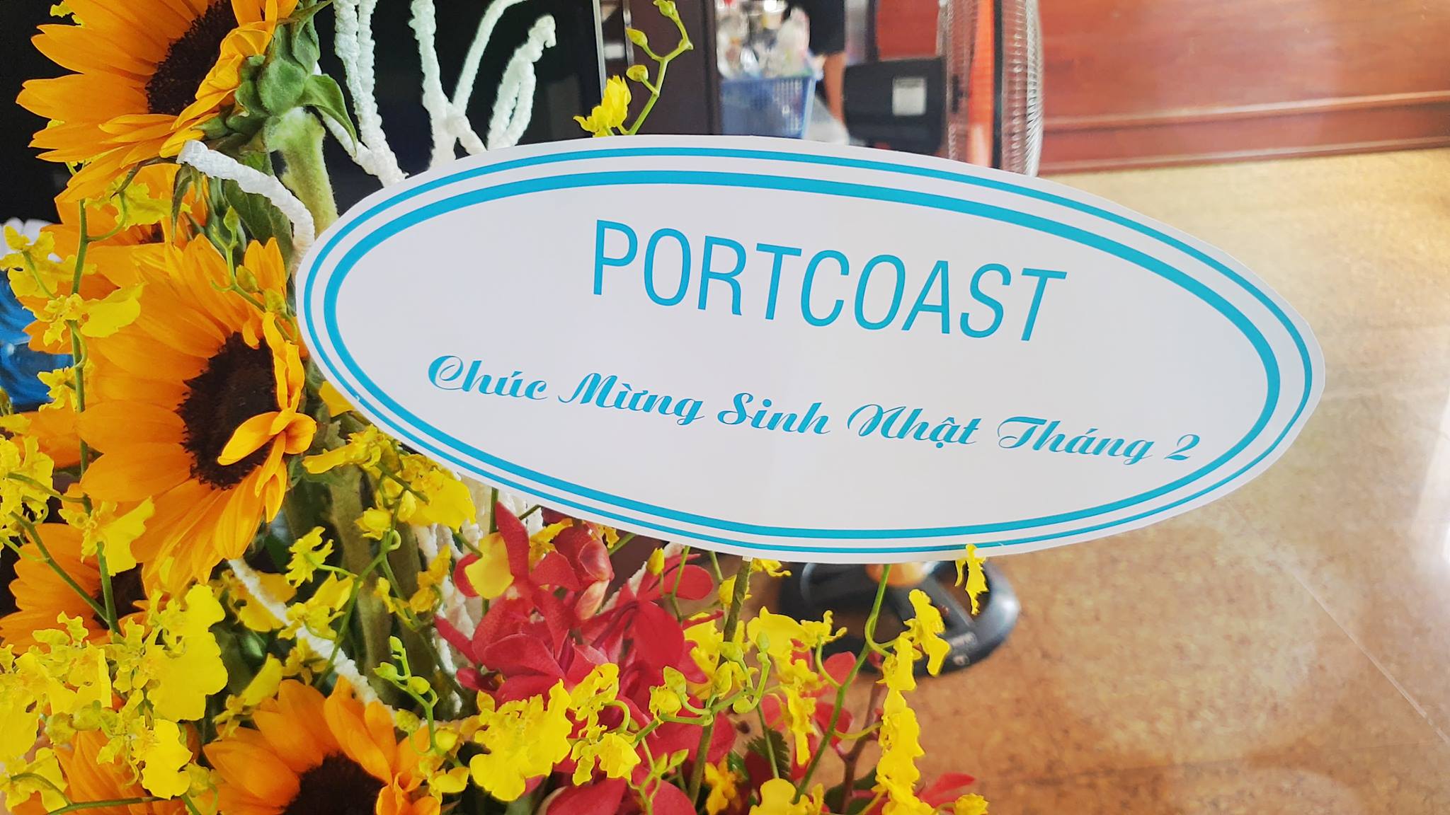 Birthday party for members who was born on February