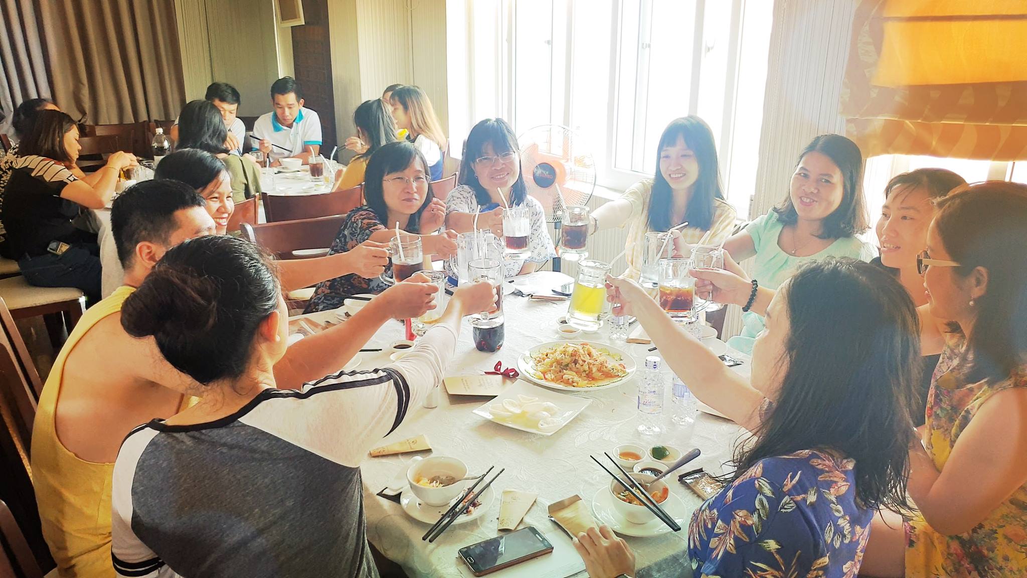 Birthday party for members who was born on February