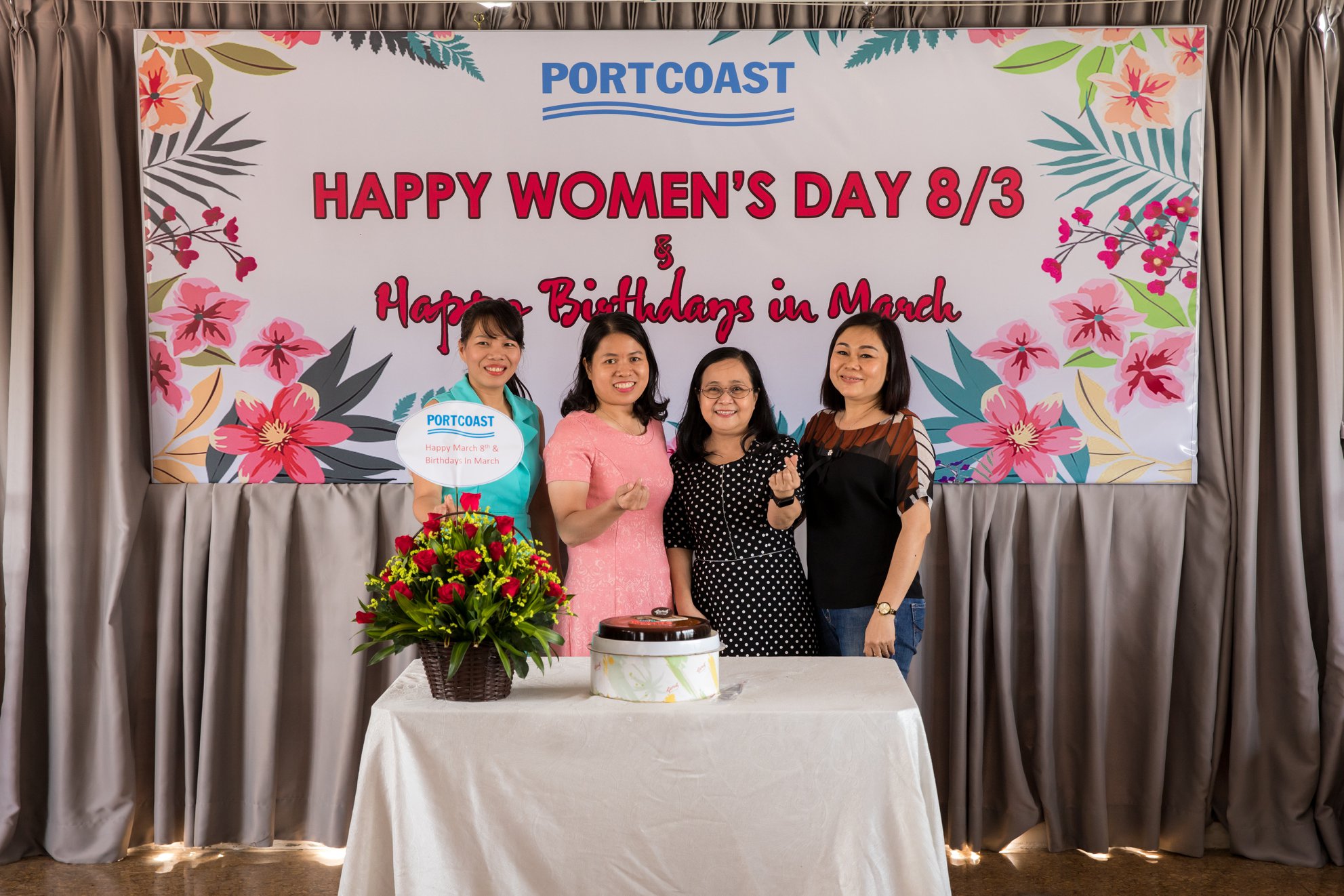 Birthday party for members who was born on March