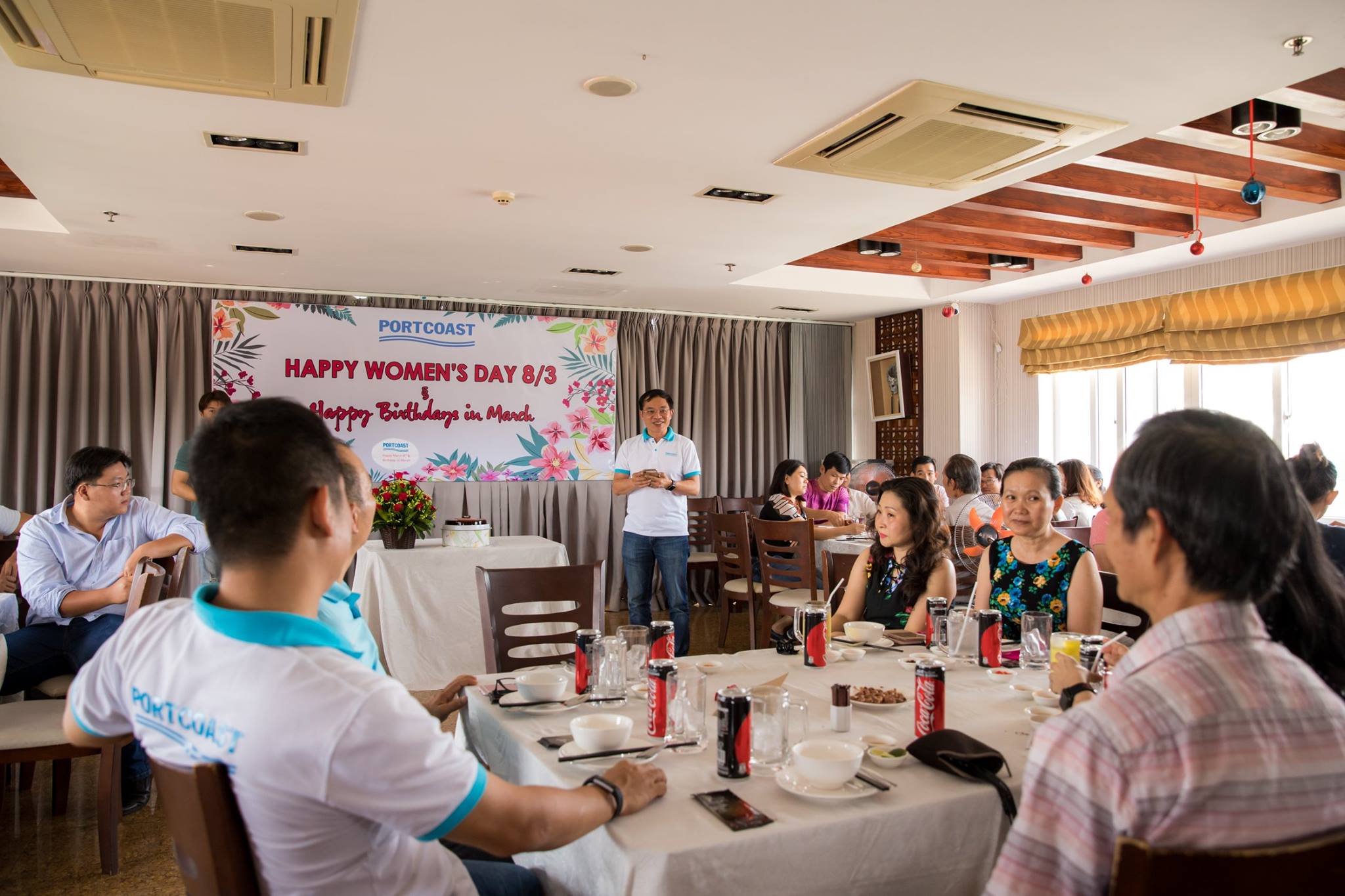 Birthday party for members who was born on March