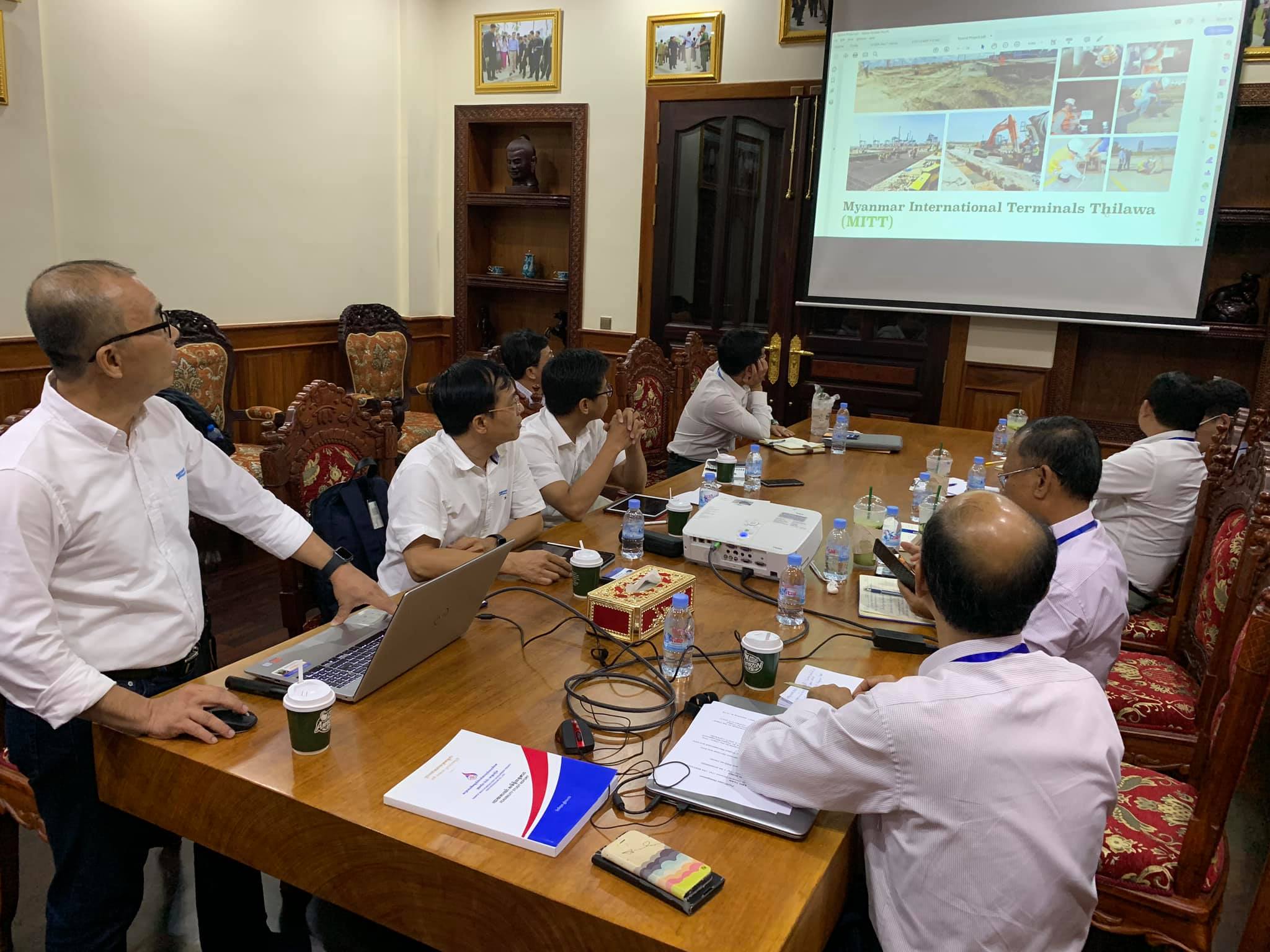 Meeting with the Owner of the new Multipurpose Port in Cambodia