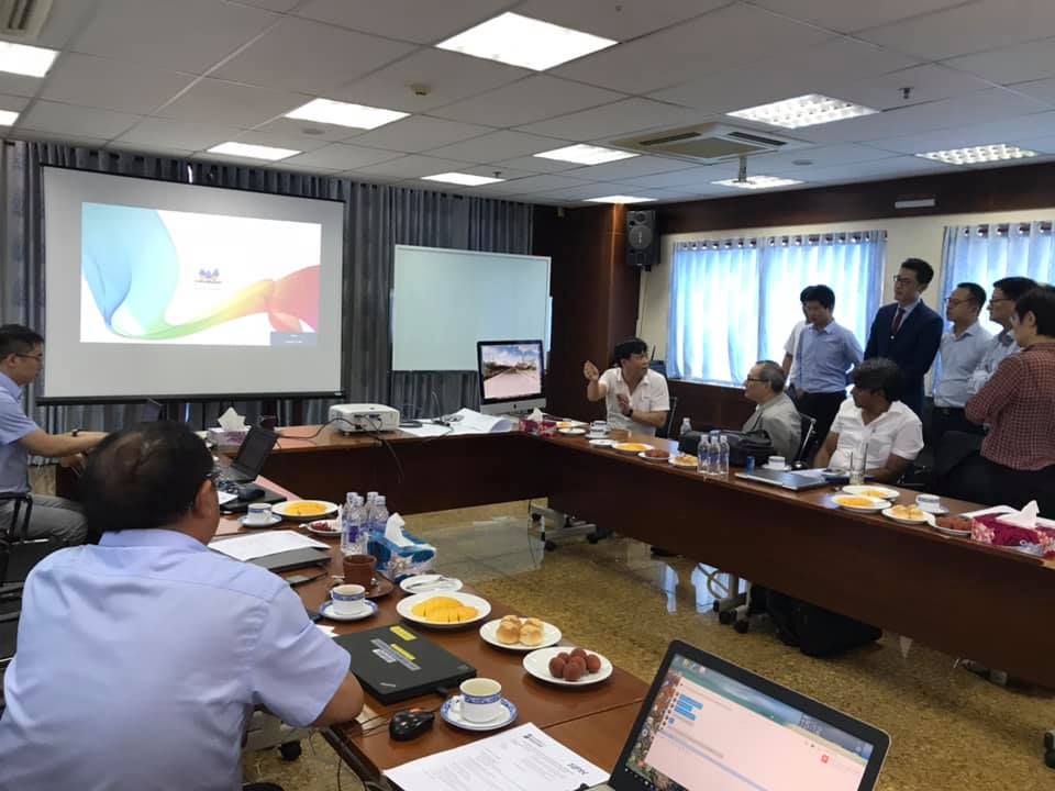 Portcoast có cuộc họp với Hutchison Ports (HPH), SAPT Pakistan và CHEC