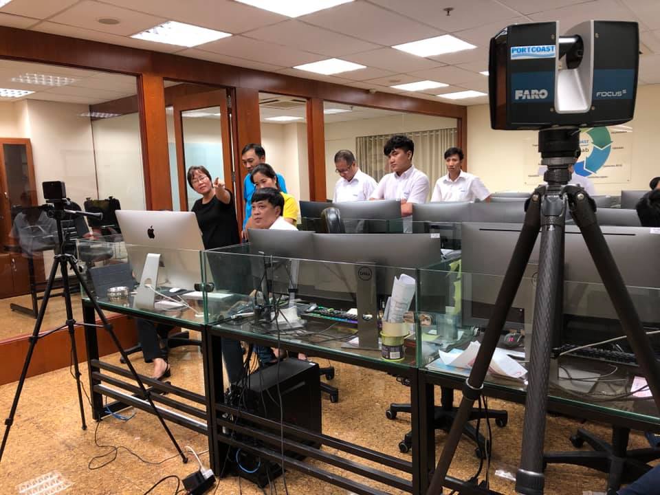 Baria Serece đã đến thăm và làm việc với Portcoast