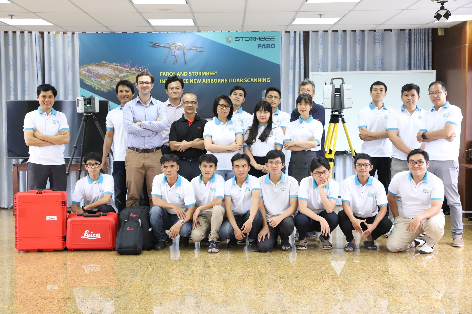 Buổi đào tạo về Máy quét Laser 3D mới nhất của Leica