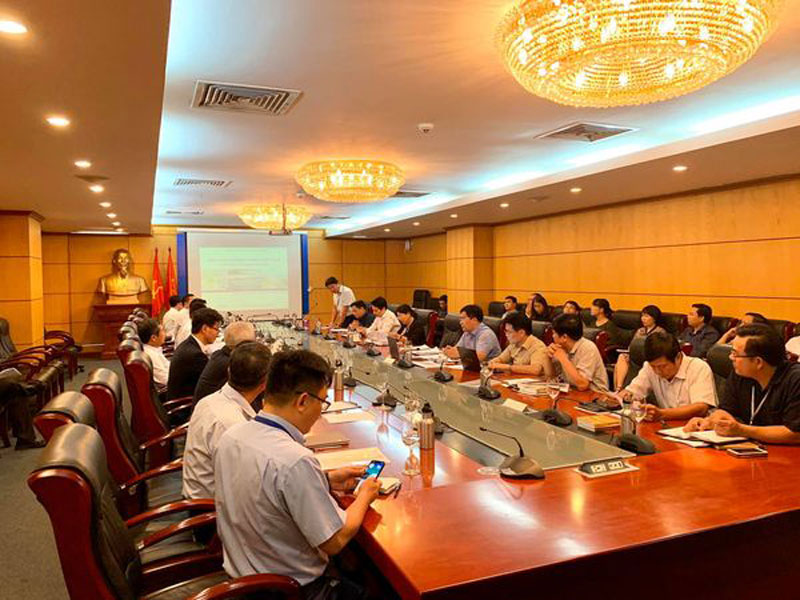 Cuộc họp giữa Portcoast và các đối tác tại Bộ Tài nguyên và Môi trường