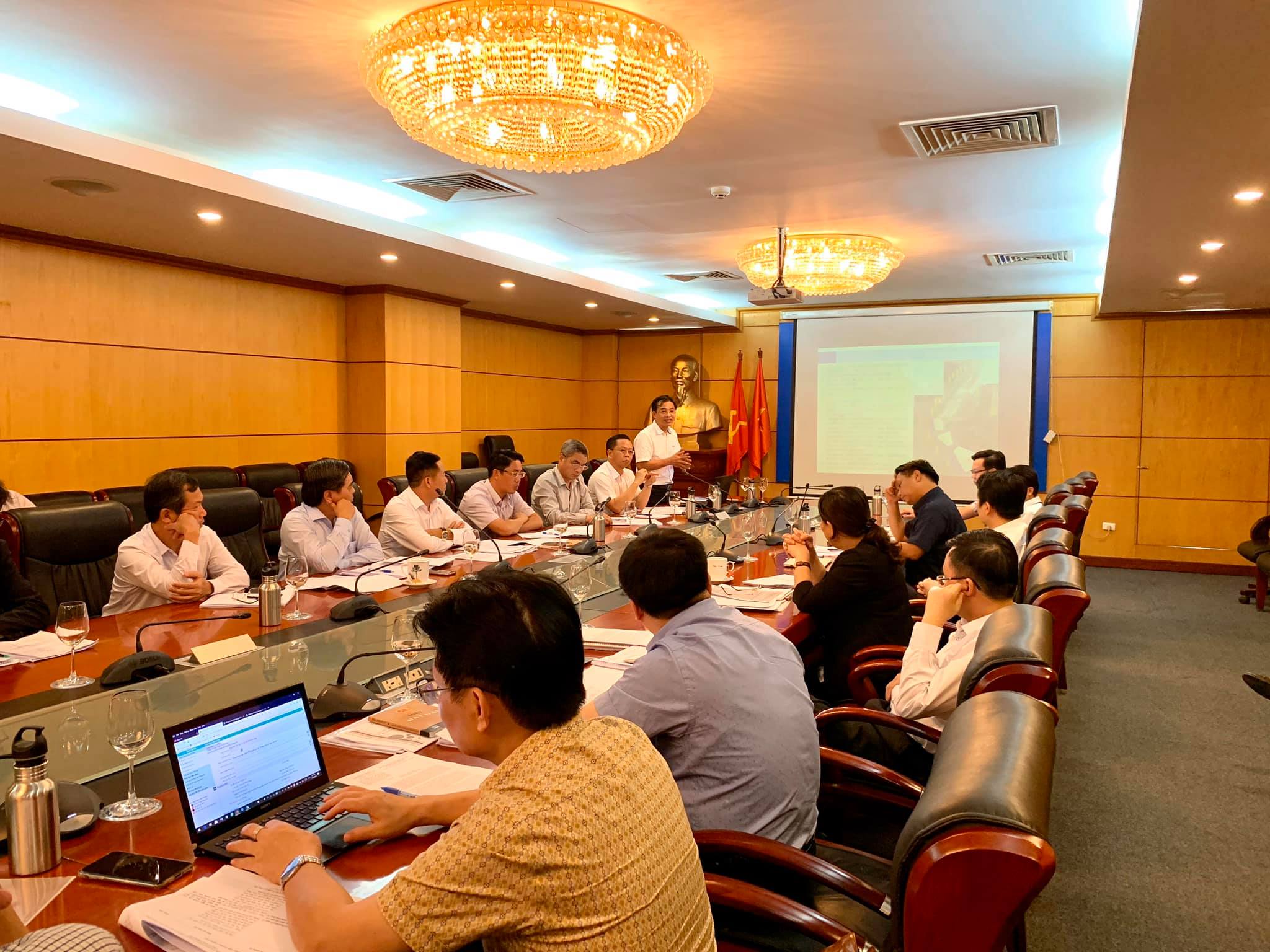 Cuộc họp giữa Portcoast và các đối tác tại Bộ Tài nguyên và Môi trường