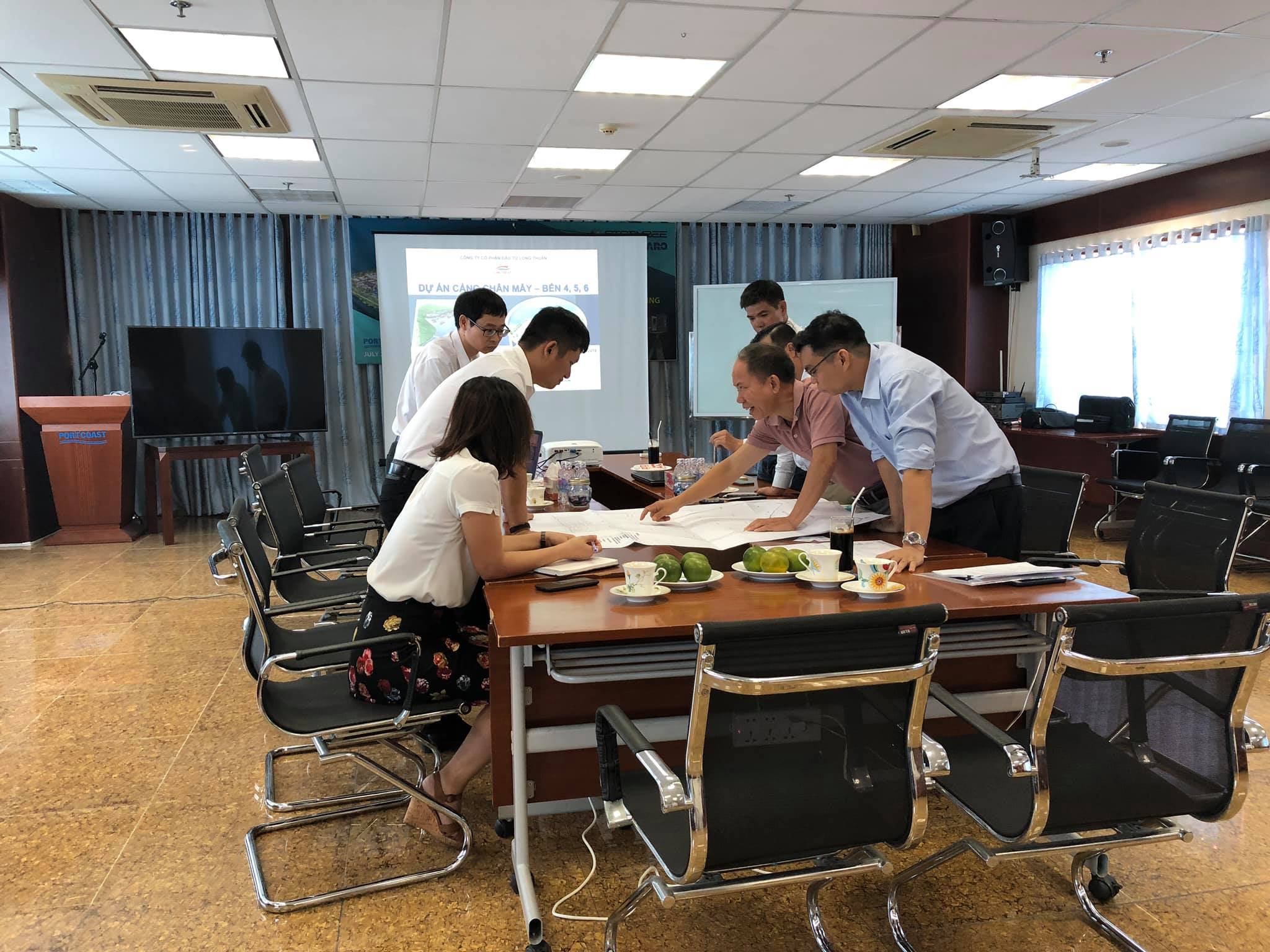 Công ty Cổ phần Đầu tư Long Thuận đến thăm và làm việc với Portcoast