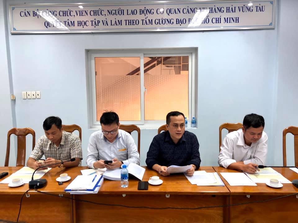 Meeting at Maritime Administration of Vung Tau 