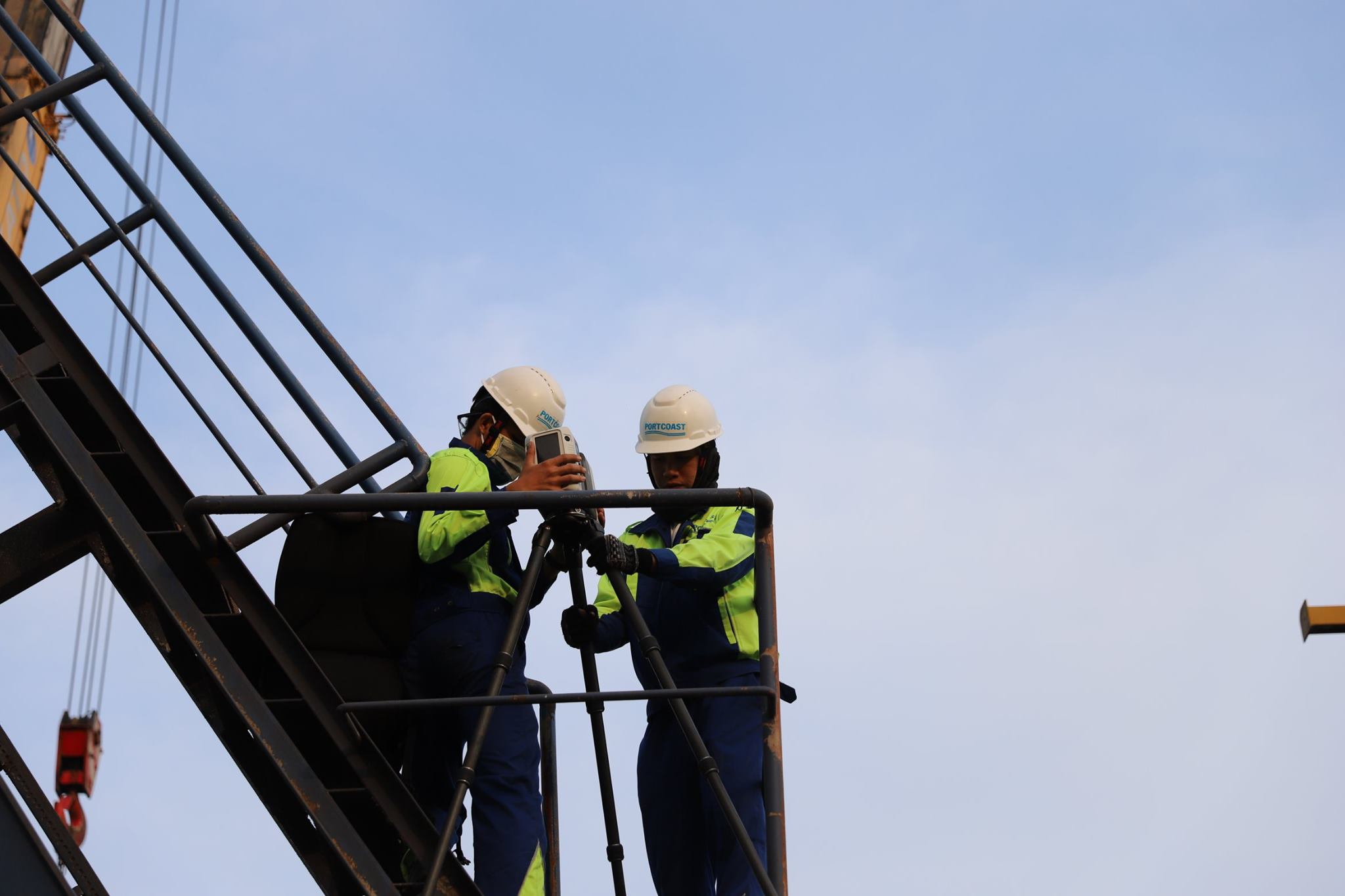 Application of 3D laser scanning for building the as-built model at Ba Ria Serece Port