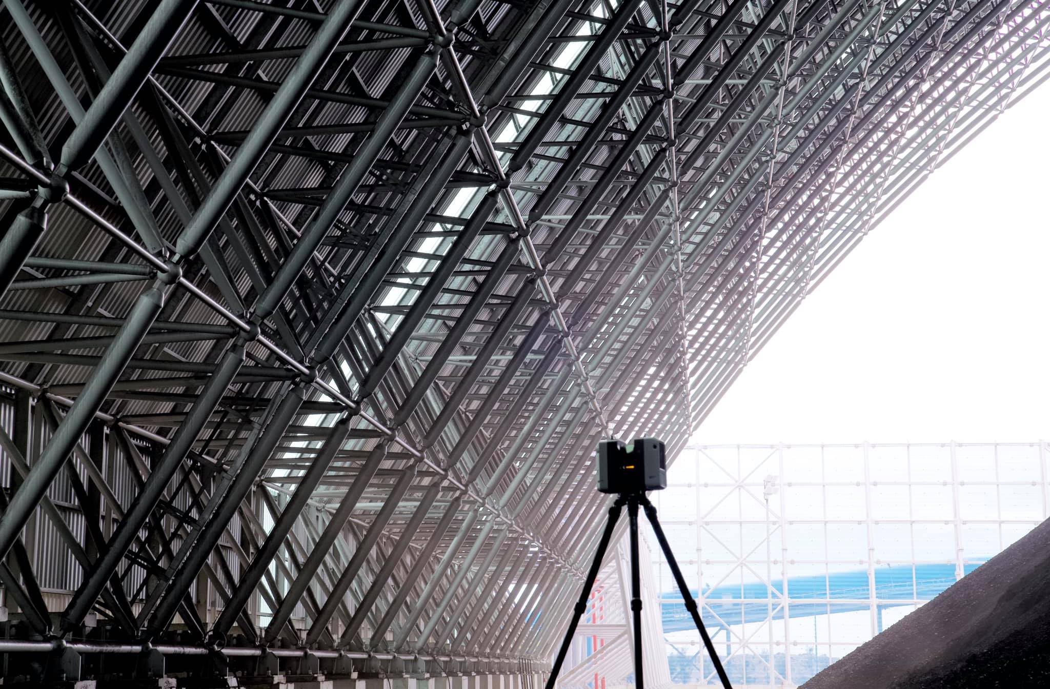 Portcoast thực hiện việc quét laser 3D cho Dự án mở rộng kho than của Nhà máy Nhiệt điện Vĩnh Tân 2