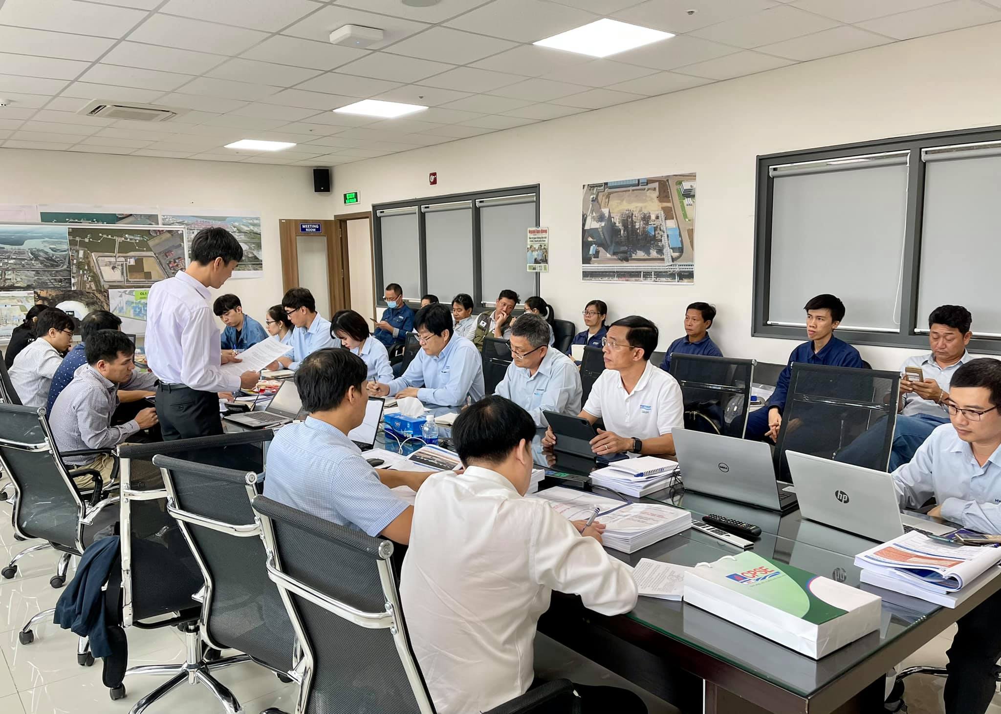 Portcoast tham gia họp cùng Bộ TNMT về việc kiểm tra cảng khí dầu mỏ hóa lỏng của Công ty hóa chất Hyosung Vina