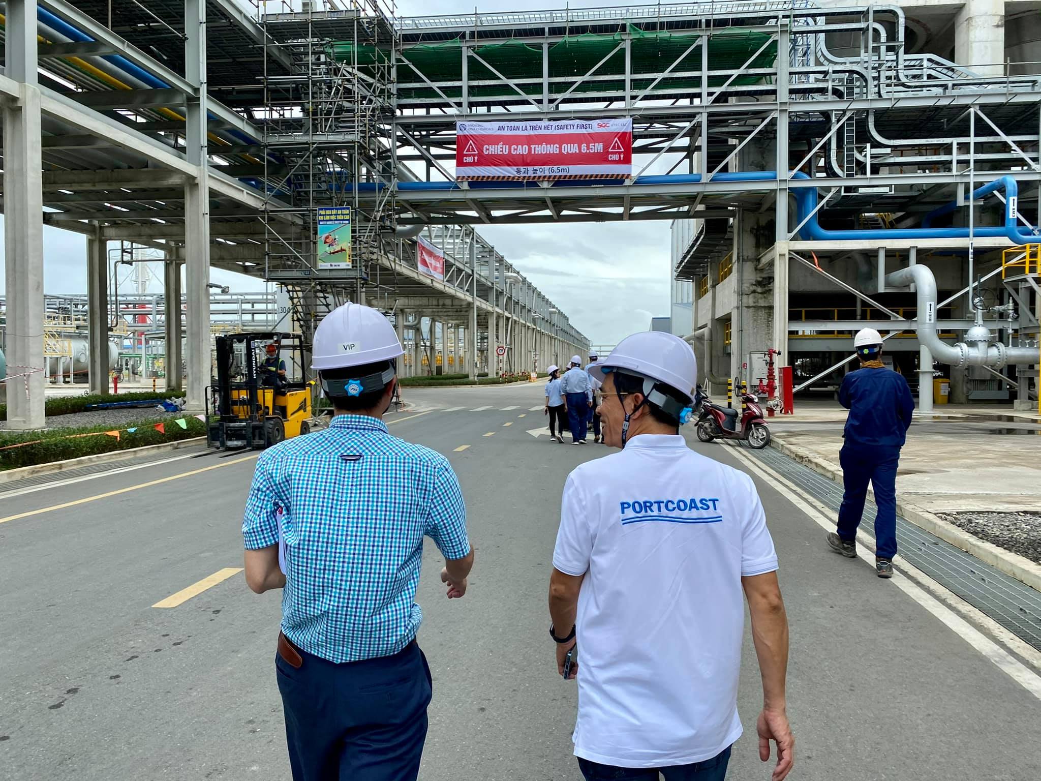 Portcoast tham gia họp cùng Bộ TNMT về việc kiểm tra cảng khí dầu mỏ hóa lỏng của Công ty hóa chất Hyosung Vina