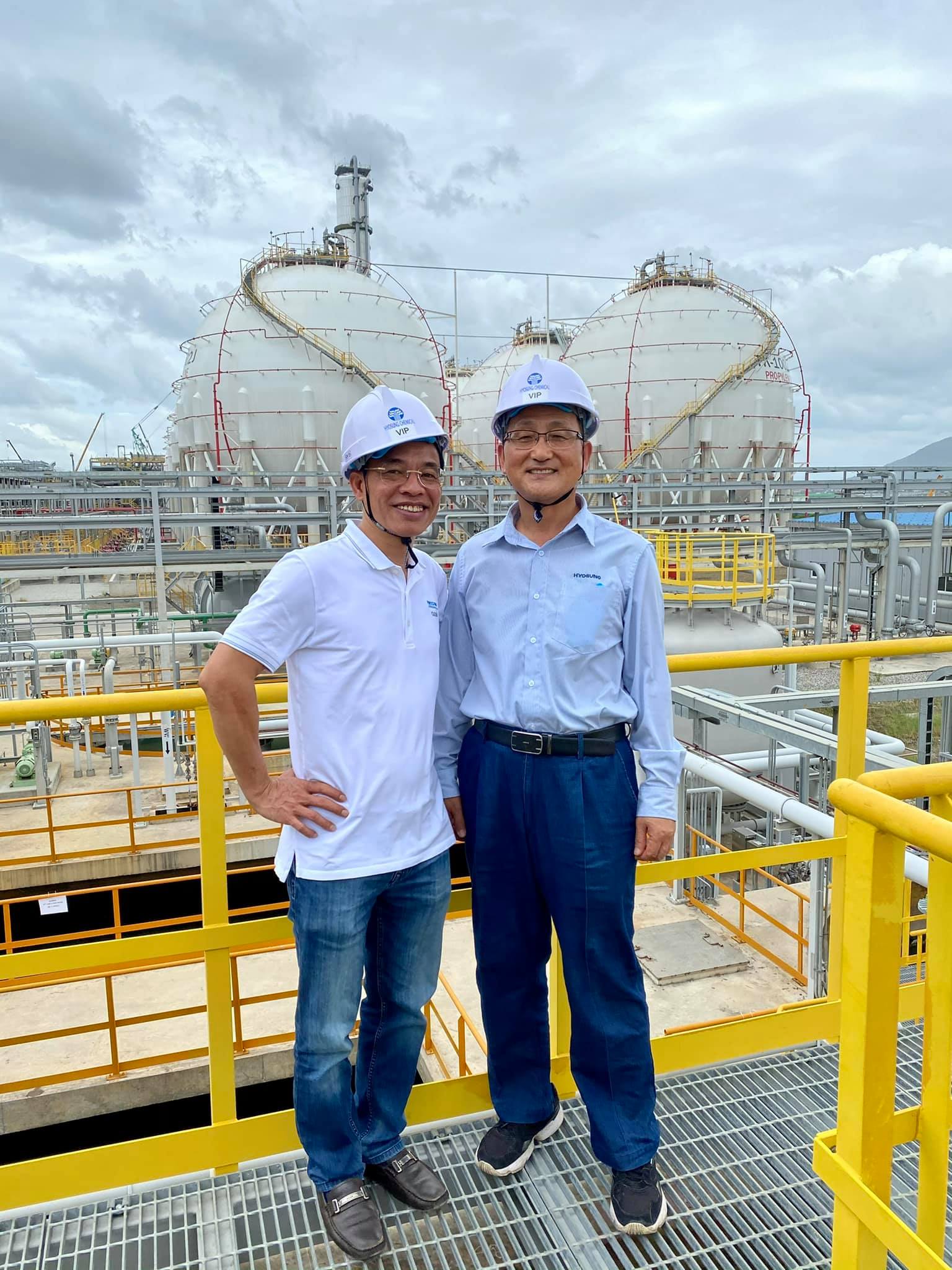 Portcoast tham gia họp cùng Bộ TNMT về việc kiểm tra cảng khí dầu mỏ hóa lỏng của Công ty hóa chất Hyosung Vina