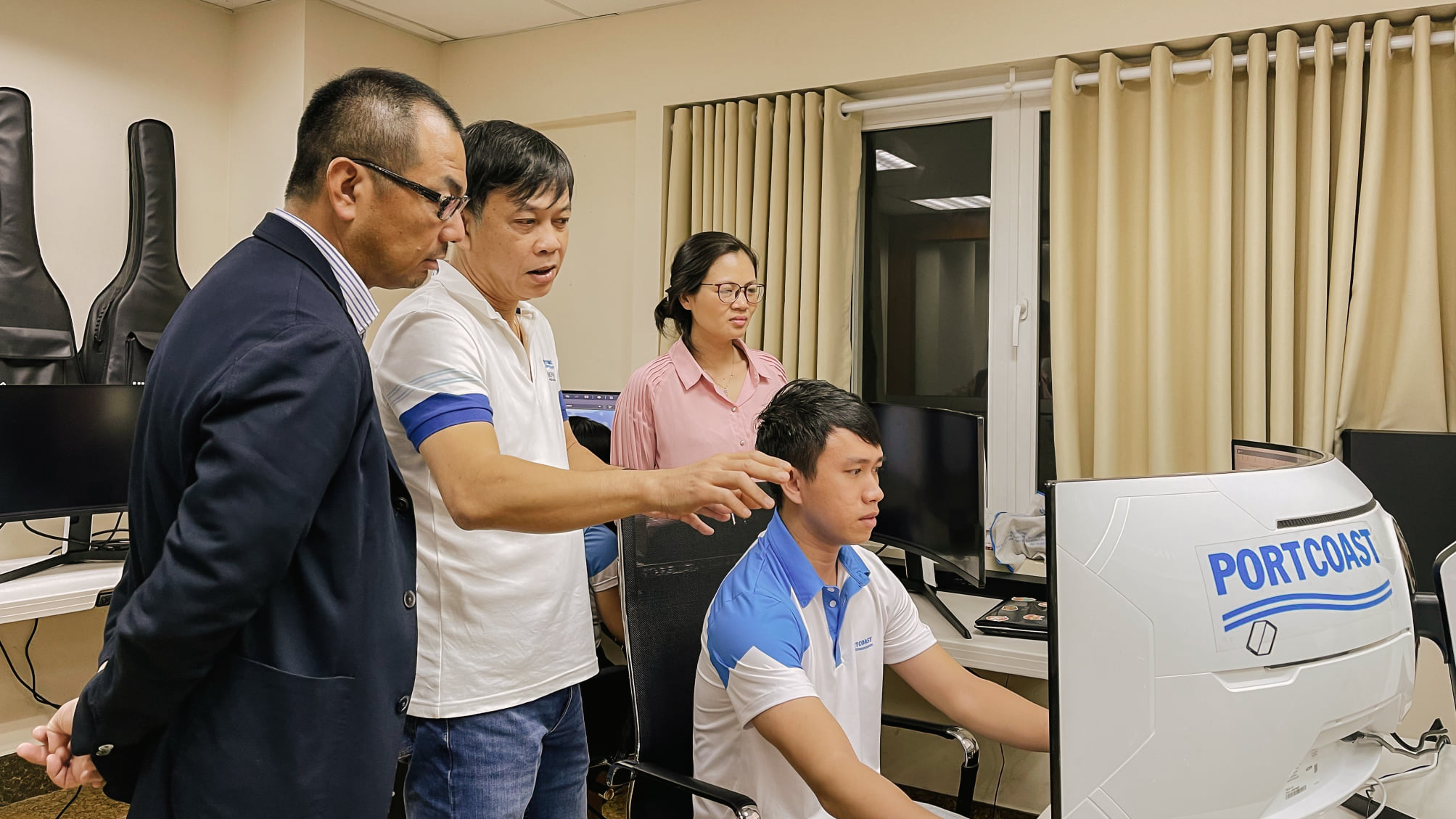 Portcoast chào đón Mitsui Precision Việt Nam đến thăm văn phòng