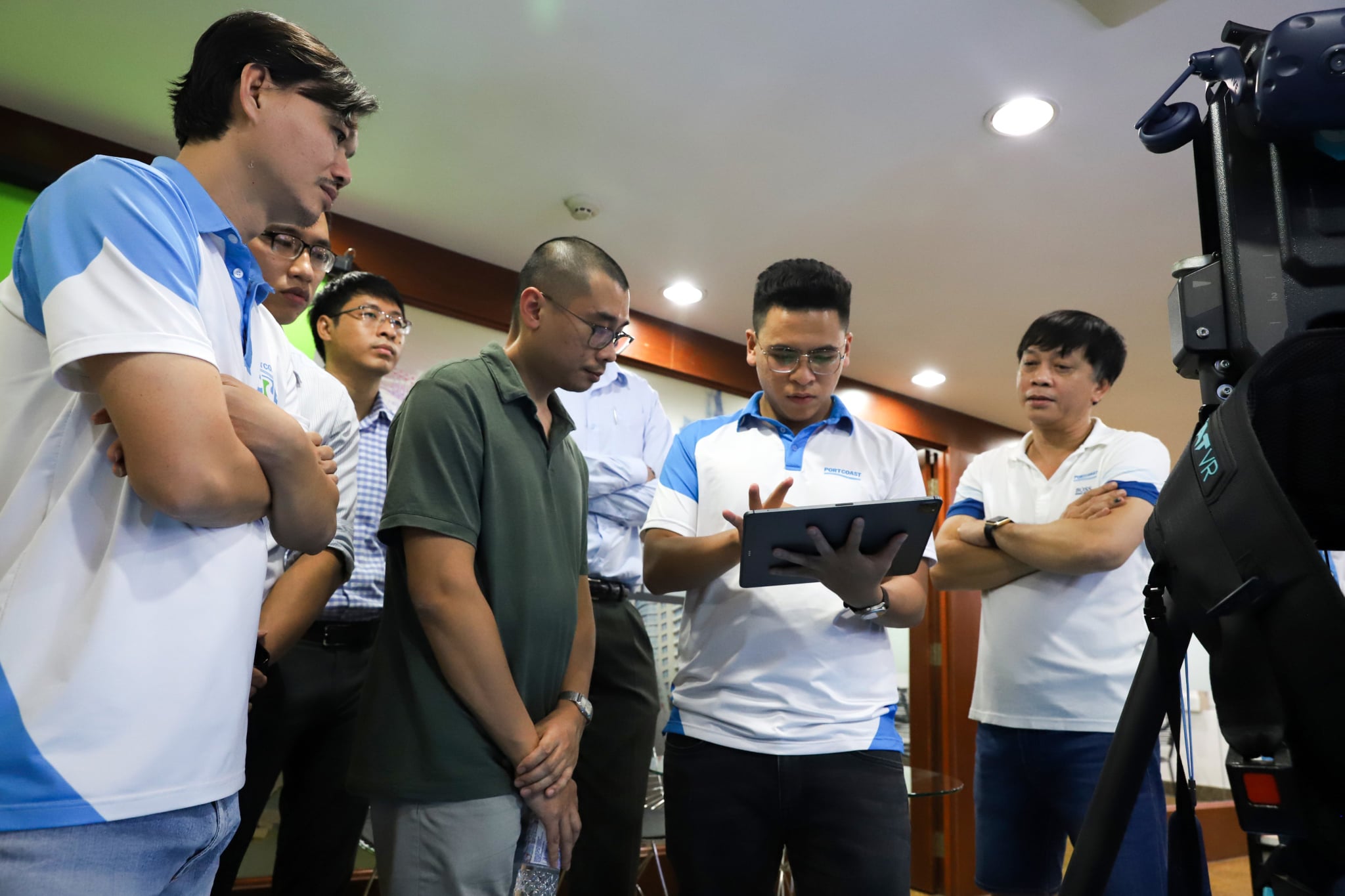 Portcoast làm việc với STC Việt Nam