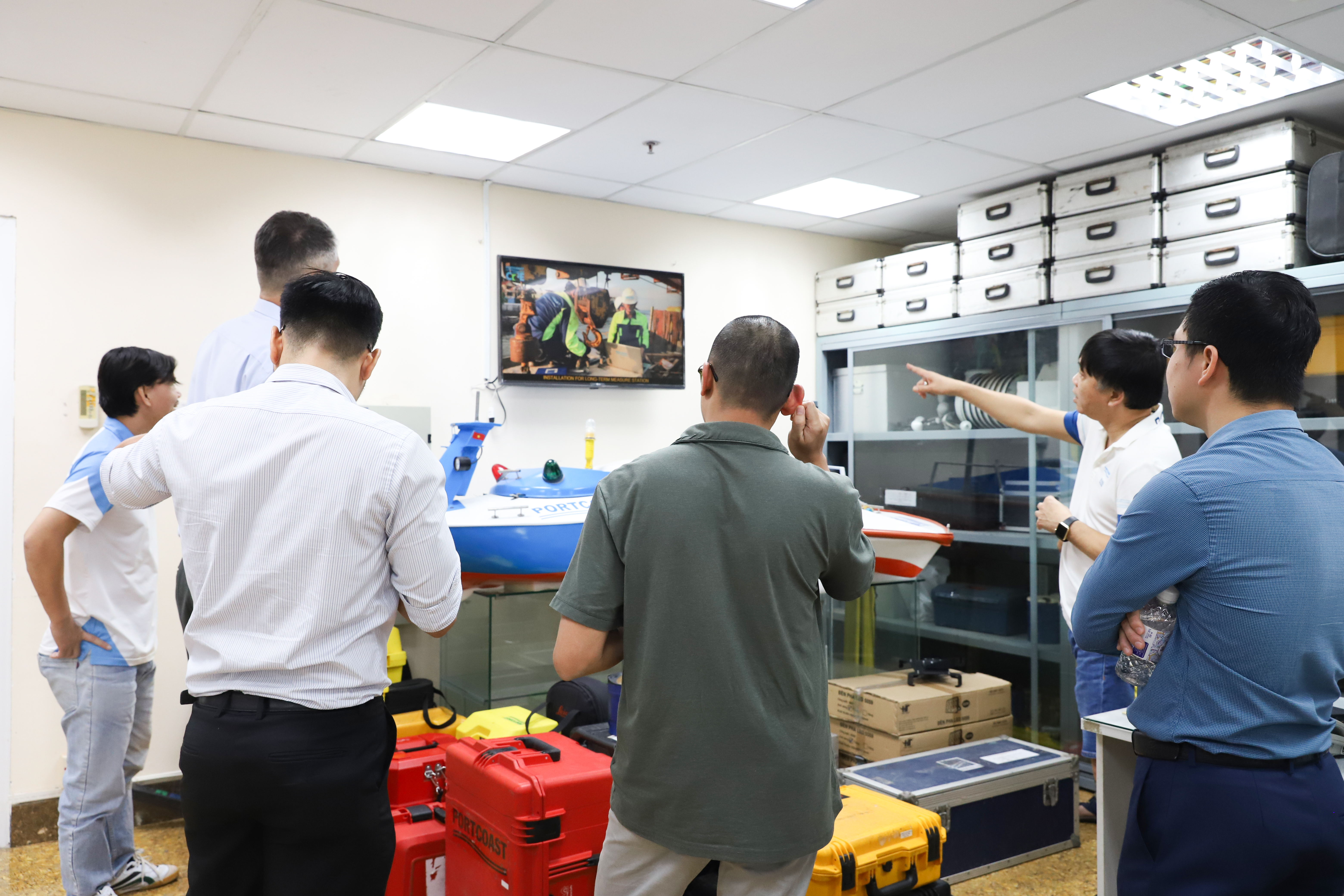 Portcoast làm việc với STC Việt Nam