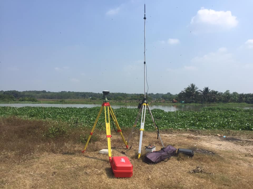 Portcoast thực hiện khảo sát địa hình Trung tâm Logistics Tây Ninh