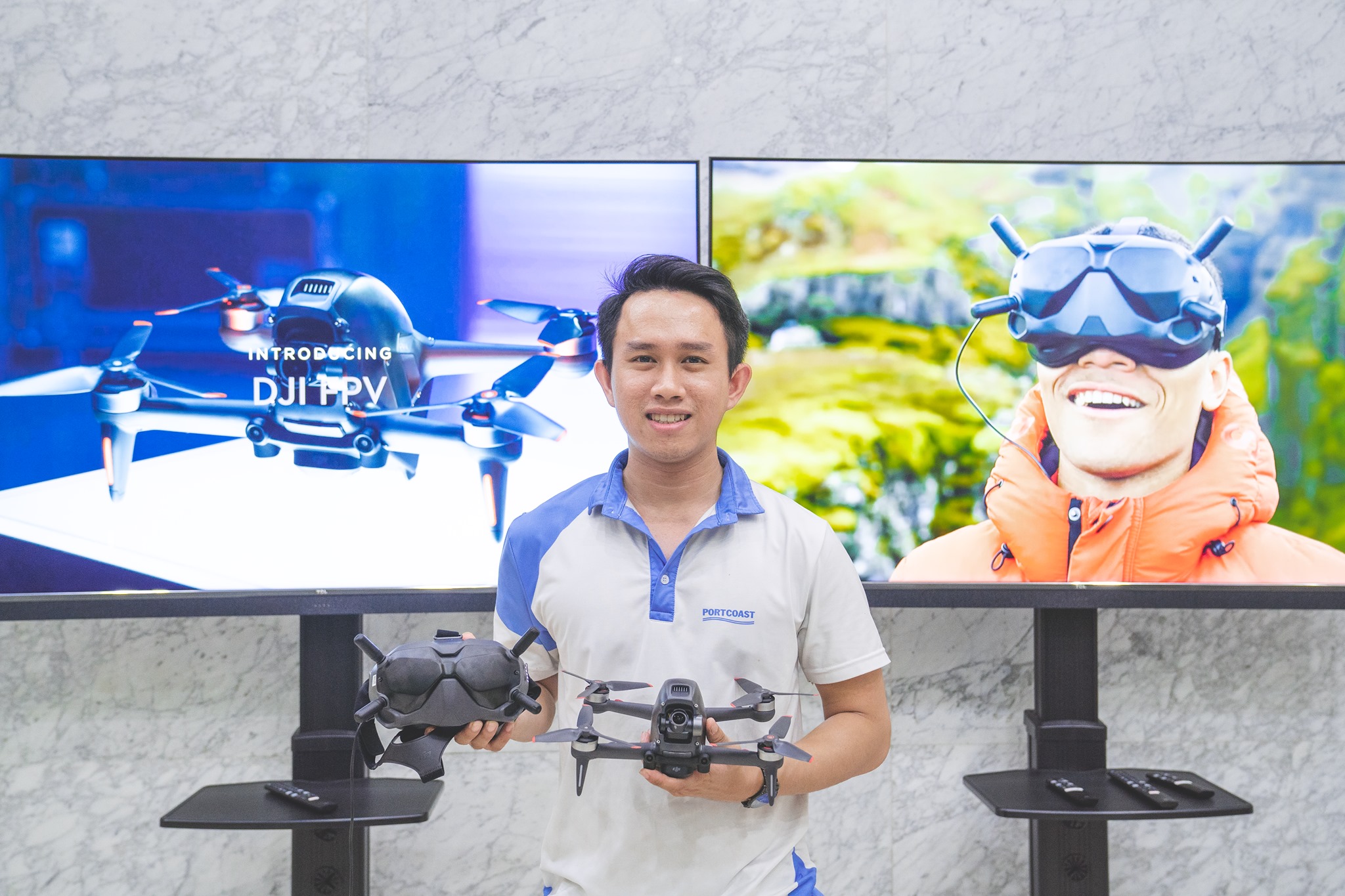 Máy bay không người lái FPV mới nhất của DJI đã có mặt tại Portcoast