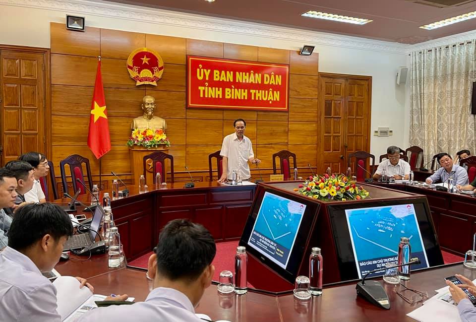 Portcoast làm việc cùng với Phó Chủ tịch UBND tỉnh Bình Thuận