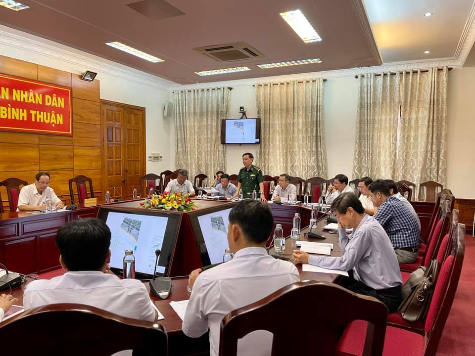 Portcoast làm việc cùng với Phó Chủ tịch UBND tỉnh Bình Thuận