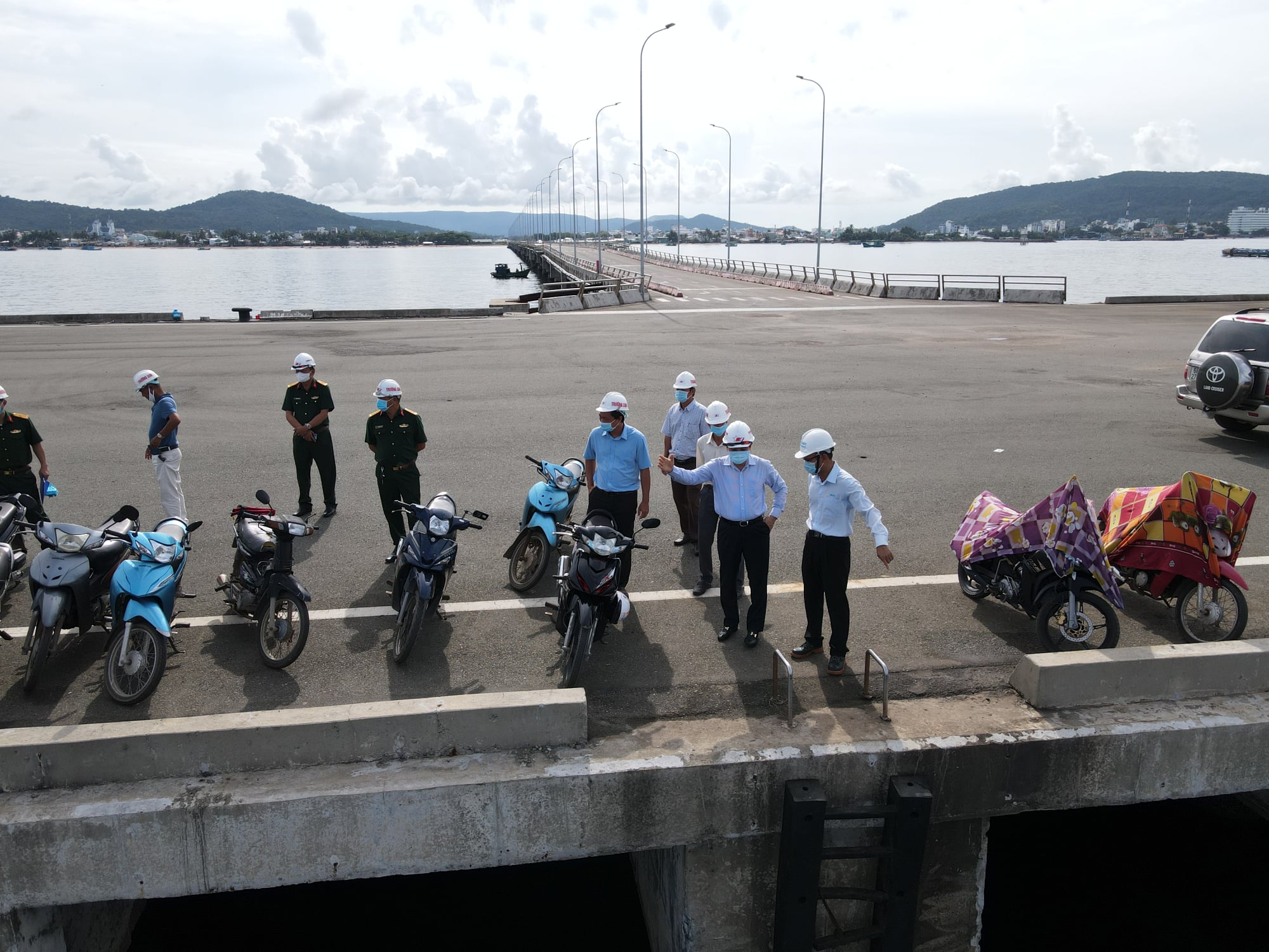 Party Secretary and Chairman of Phu Quoc People’s Committee visited  Phu Quoc International Cruise Terminal