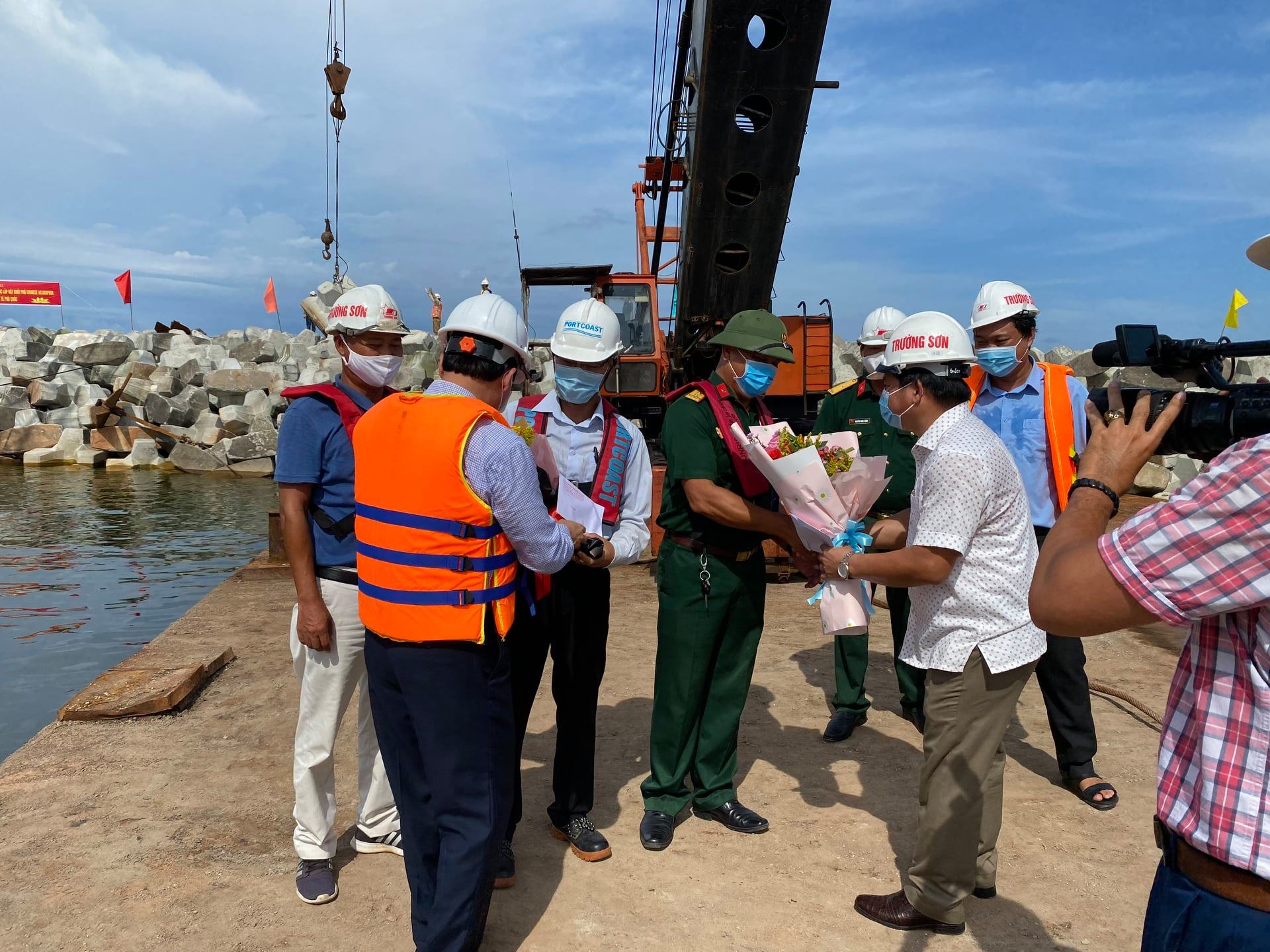 Party Secretary and Chairman of Phu Quoc People’s Committee visited  Phu Quoc International Cruise Terminal