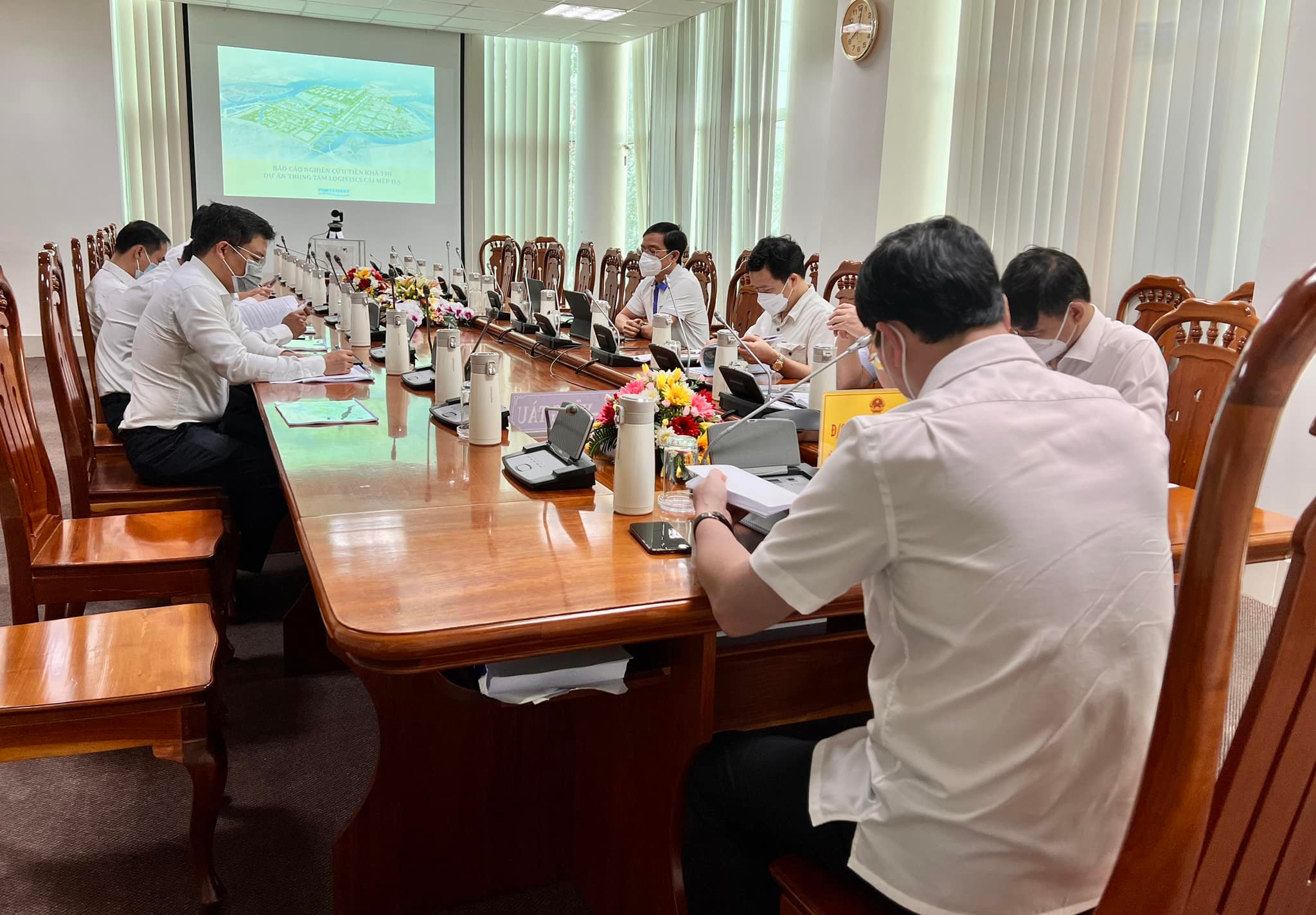 Portcoast đã có cuộc họp với các cơ quan chức năng về việc lập báo cáo nghiên cứu tiền khả thi Dự án Trung tâm Logistic Cái Mép Hạ