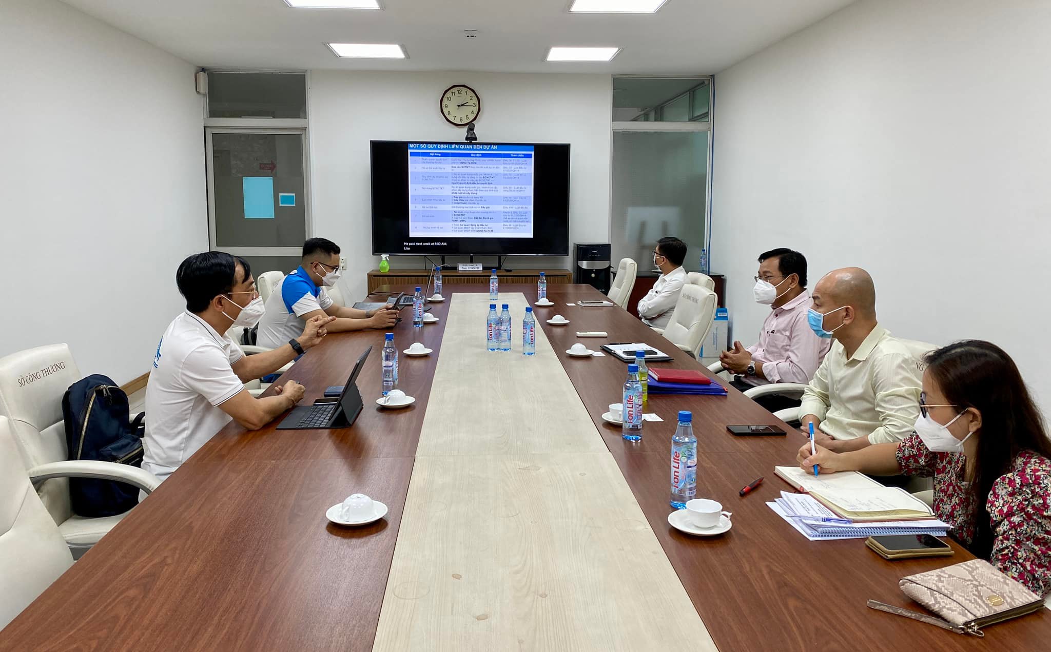 Portcoast đã có buổi làm việc với Sở Công Thương TP.HCM