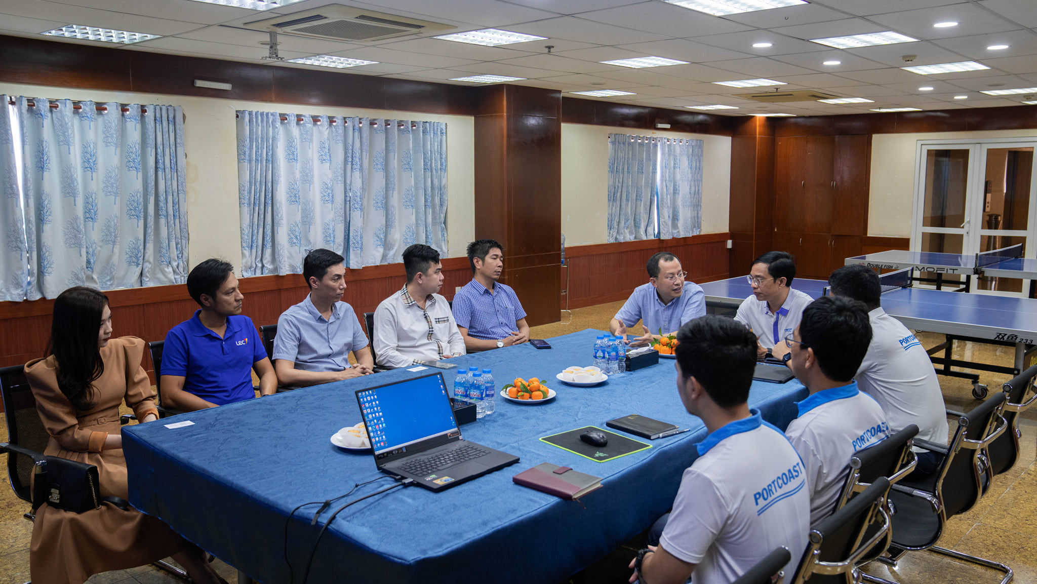 Portcoast được vinh dự tiếp đón các nhà đầu tư nhân dịp năm mới Nhâm Dần 2022