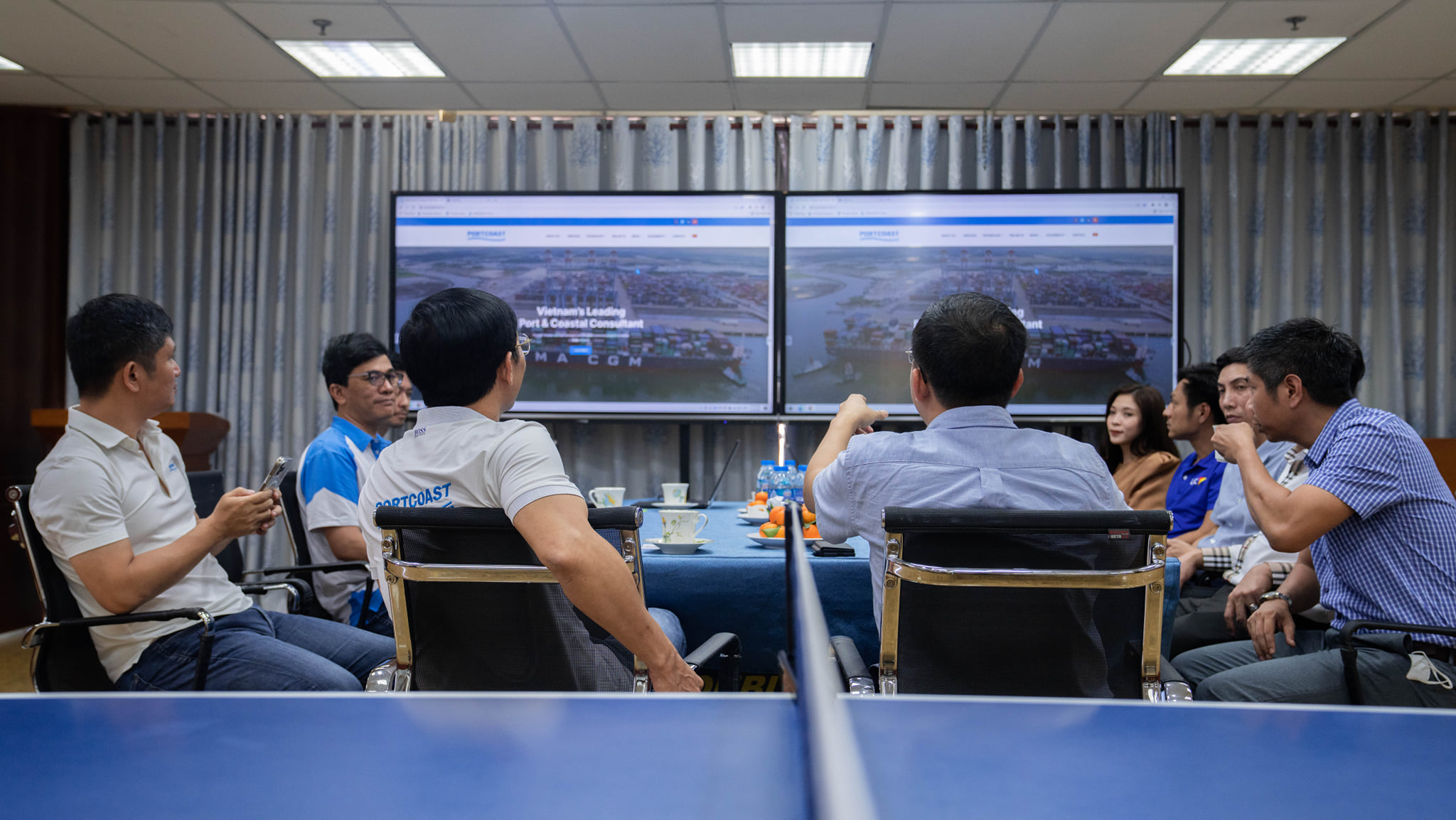 Portcoast được vinh dự tiếp đón các nhà đầu tư nhân dịp năm mới Nhâm Dần 2022