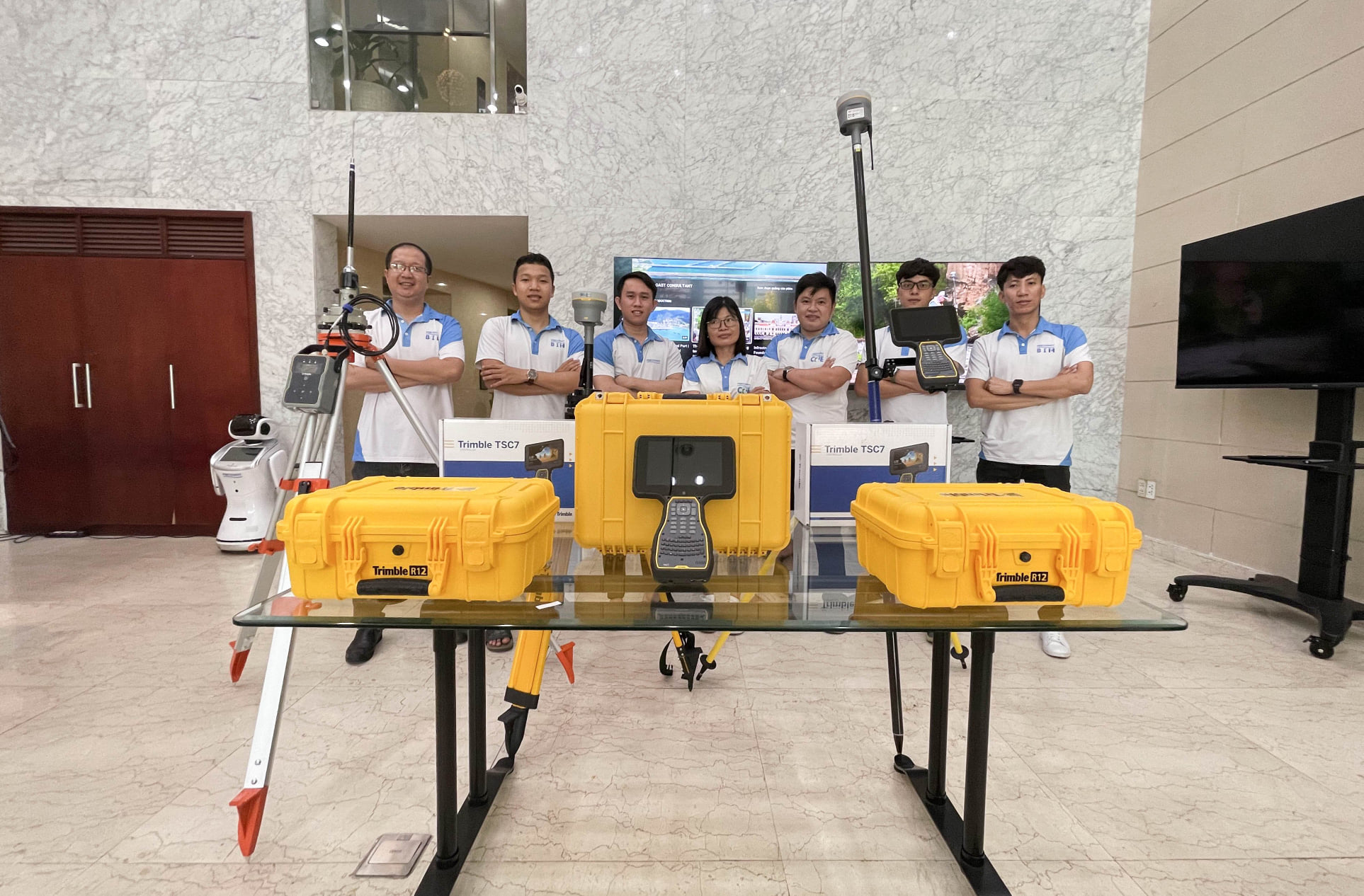 Portcoast nhận ba thiết bị mới nhất của hãng Trimble