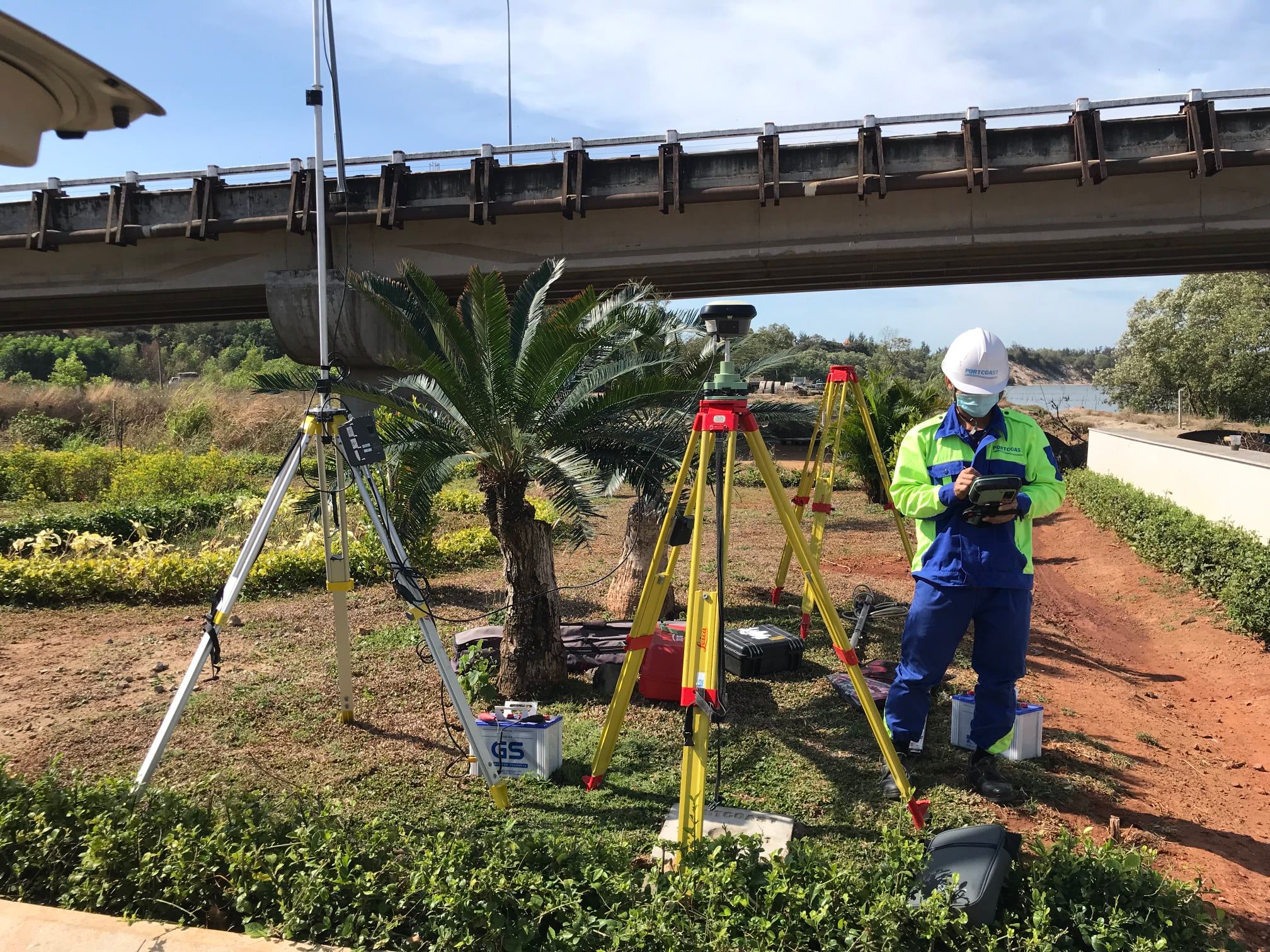 Portcoast thực hiện công tác khảo sát địa hình, thủy văn tỉnh Bà Rịa - Vũng Tàu