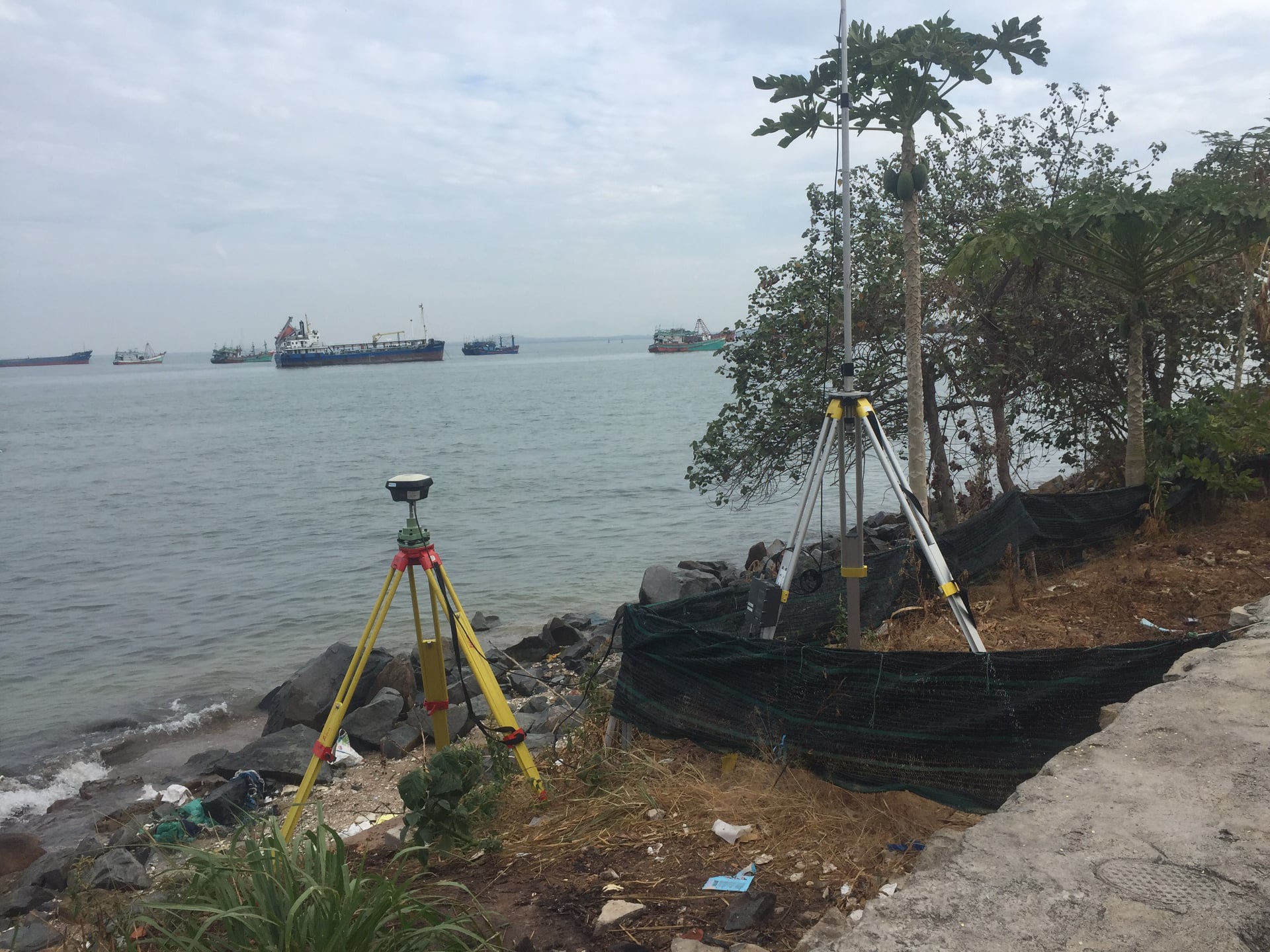 Portcoast thực hiện công tác khảo sát địa hình, thủy văn tỉnh Bà Rịa - Vũng Tàu