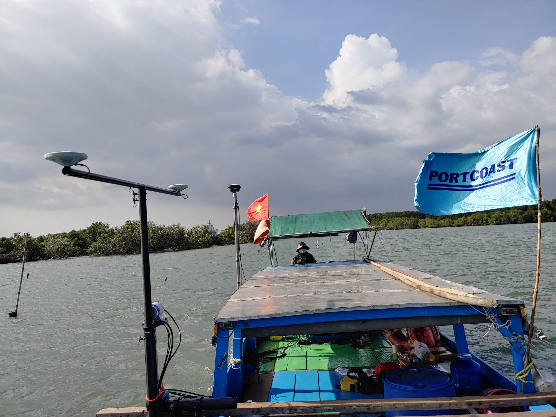 Portcoast thực hiện công tác khảo sát địa hình, thủy văn tỉnh Bà Rịa - Vũng Tàu