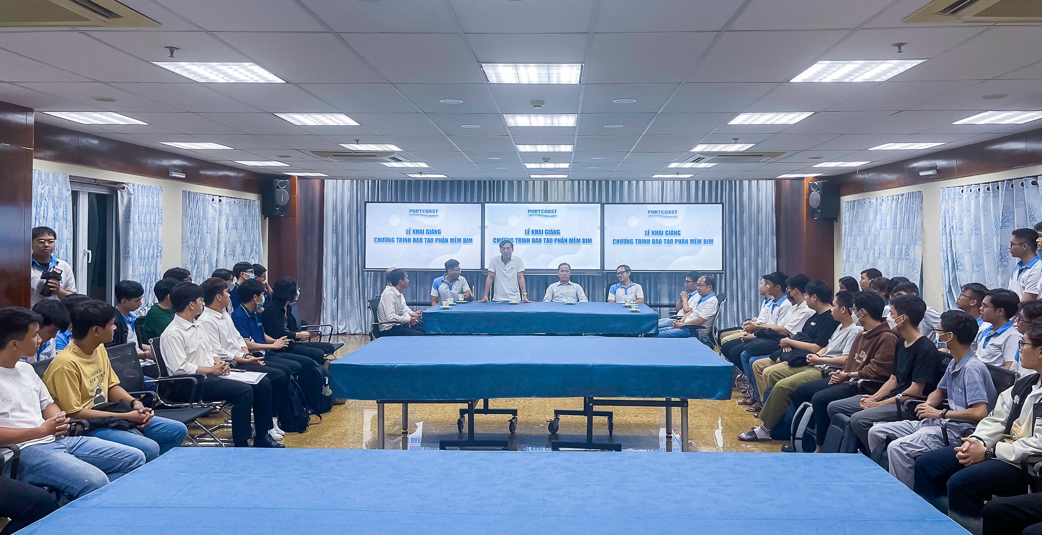 Portcoast tổ chức lớp BIM cho kỹ sư Portcoast và sinh viên Đại học Bách Khoa TPHCM