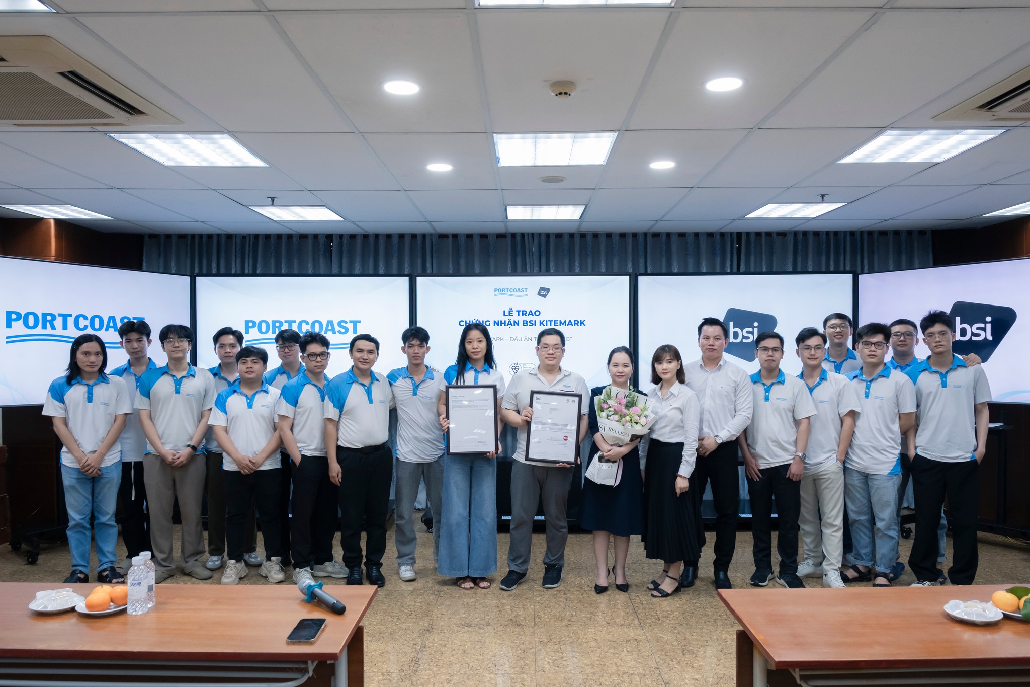 Portcoast nhận BSI Kitemark™ đầu tiên tại Việt Nam cho ISO 19650, khẳng định vai trò dẫn đầu trong BIM và số hóa