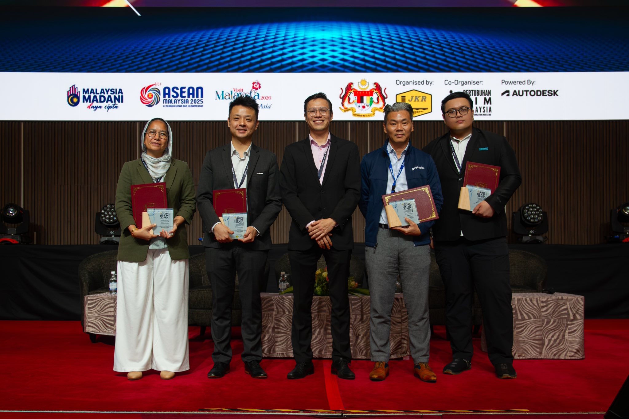 Portcoast tham dự JKR BIM Day 2025 tại Malaysia – Chia sẻ kinh nghiệm chuyển đổi số hạ tầng Việt Nam