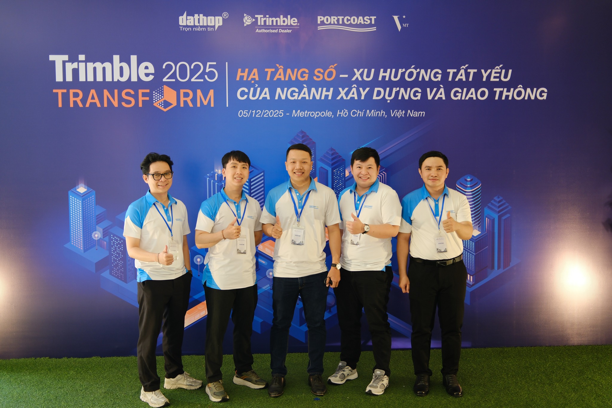 TRIMBLE TRANSFORM 2025 HẠ TẦNG SỐ – XU HƯỚNG TẤT YẾU CỦA NGÀNH XÂY DỰNG & GIAO THÔNG