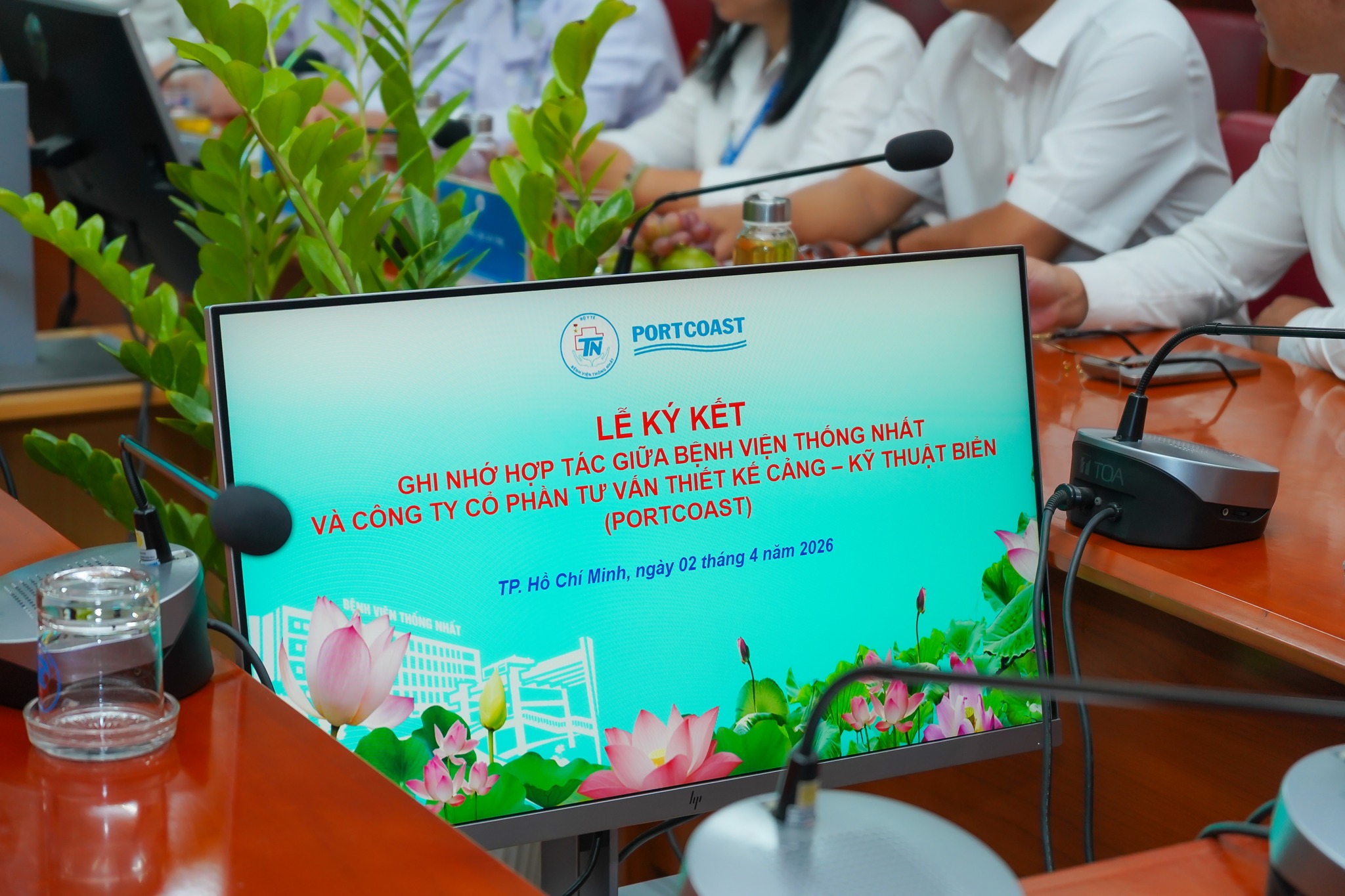 Portcoast và Bệnh viện Thống Nhất Hợp Tác Xây Dựng Bệnh Viện Thông Minh Với Digital Twin, AI và GIS