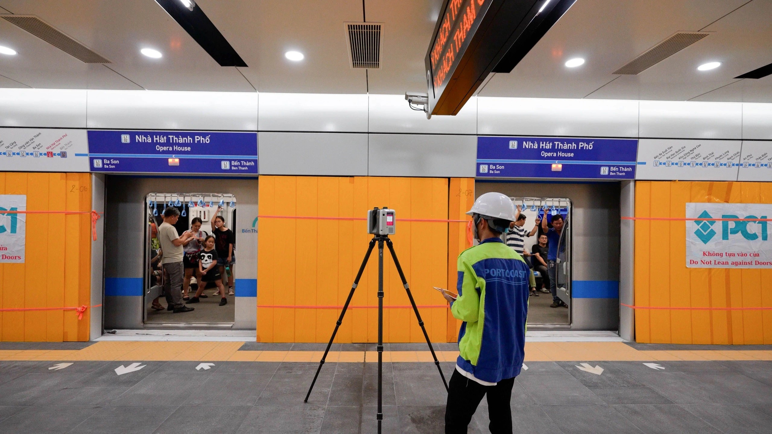 Accelerated digitalization of the Ben Thanh - Suoi Tien metro line ...