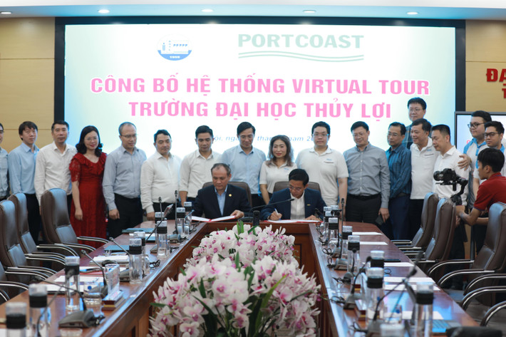 PORTCOAST ĐỒNG HÀNH CÙNG ĐẠI HỌC THỦY LỢI TRONG HÀNH TRÌNH SỐ HÓA 3D CƠ SỞ ĐÀO TẠO