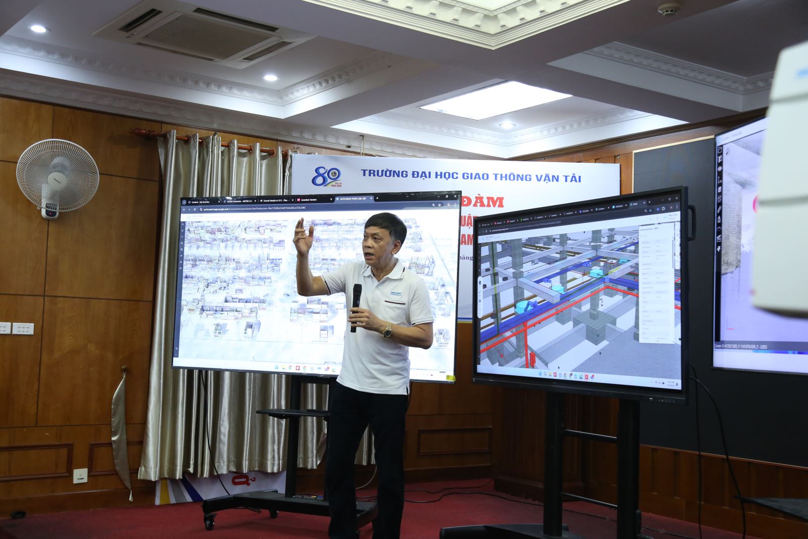 Portcoast chia sẻ định hướng ứng dụng công nghệ số và xây dựng tiêu chuẩn hiện đại cho ngành đường sắt tại Tọa đàm khoa học do UTC tổ chức