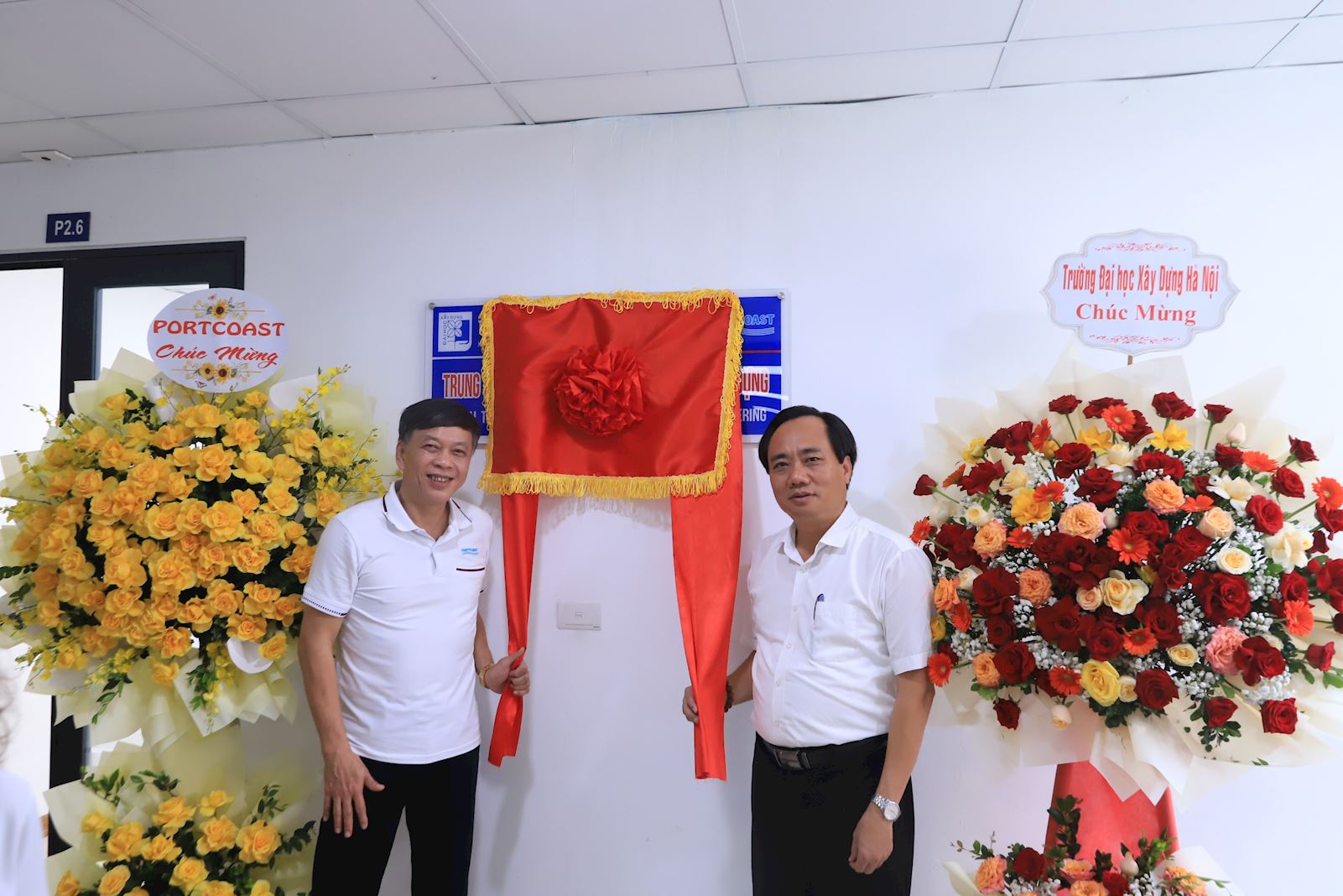 Trường Đại học Xây dựng Hà Nội và Portcoast khai trương Trung tâm Chuyển đổi số trong Kỹ thuật Xây dựng