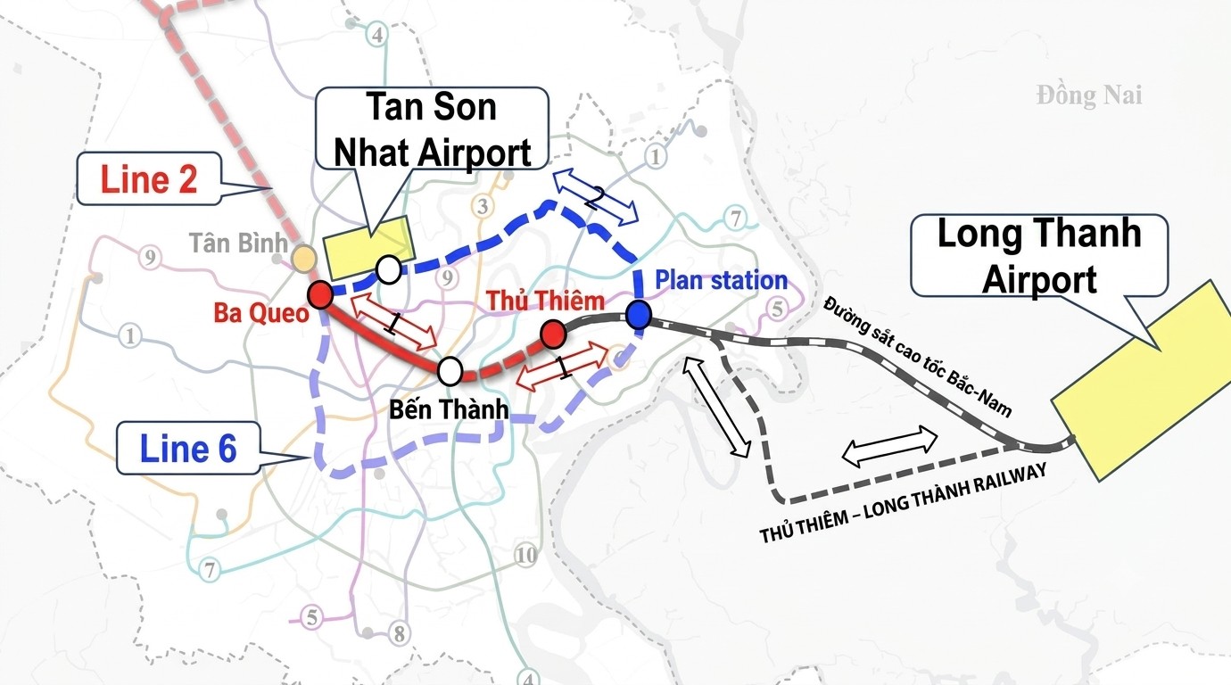 Liên danh Công ty TNHH Viện Nghiên cứu Thiết kế tàu điện ngầm Quảng Châu - TediSouth - Portcoast trúng gói thầu tư vấn Metro số 6